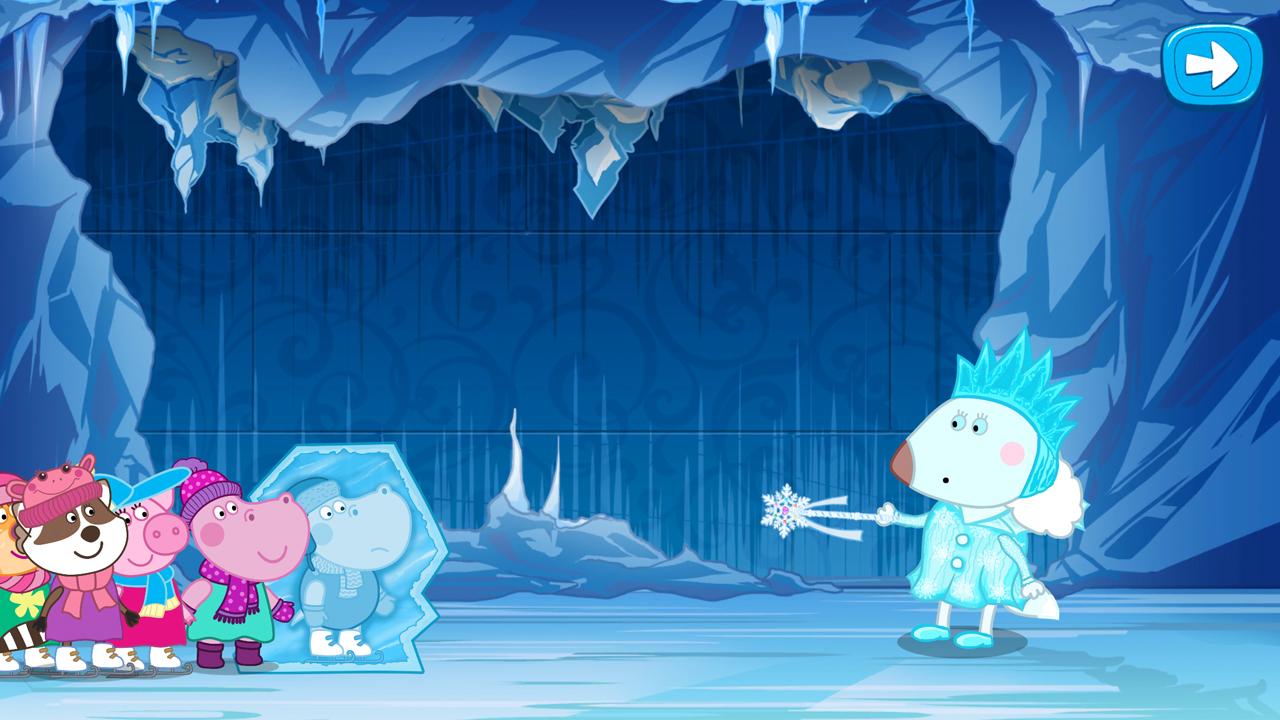 اسکرین شات 2 بازی Hippo's tales: Snow Queen