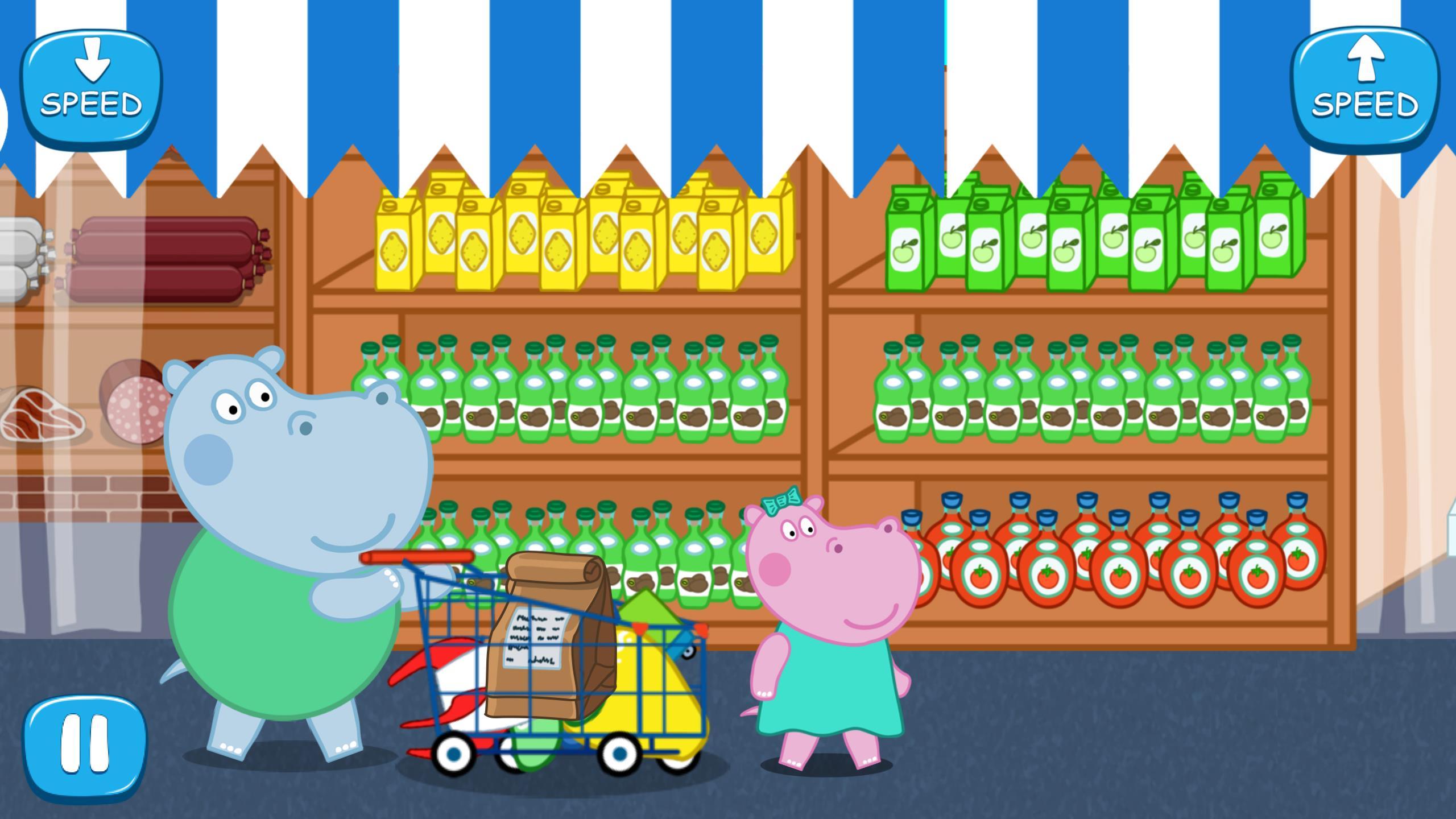 اسکرین شات 5 بازی Kids Supermarket: Shopping
