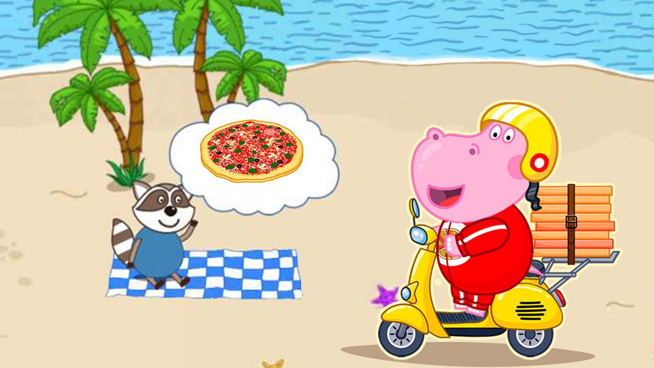 اسکرین شات 5 بازی Pizza maker. Cooking for kids
