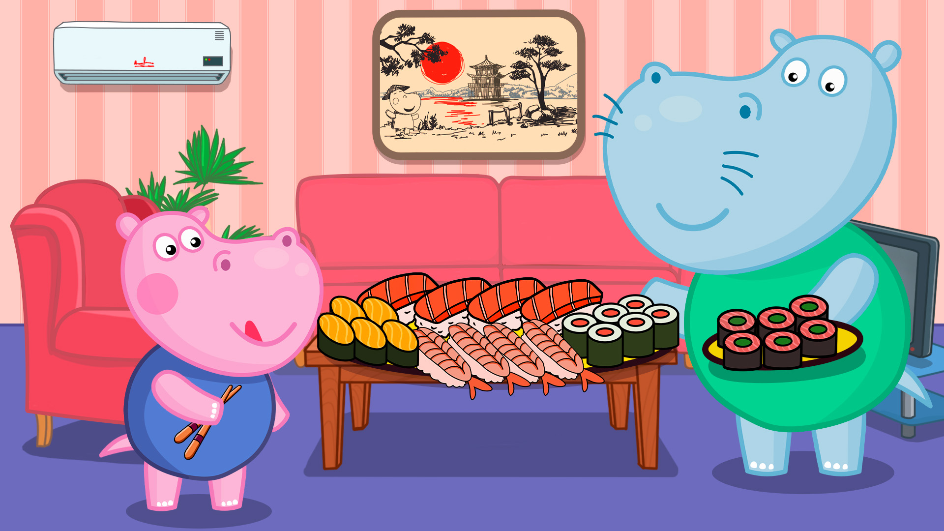 اسکرین شات 1 بازی Kids party: Cooking game