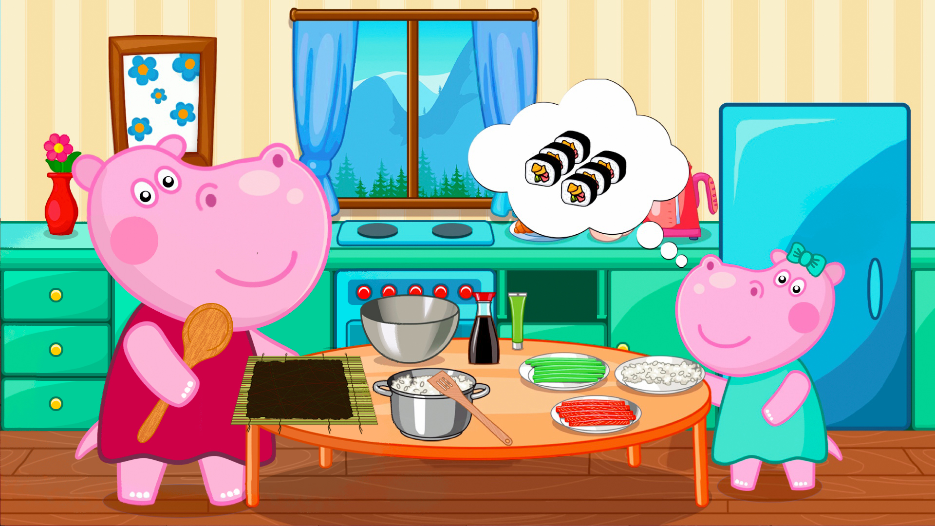 اسکرین شات 6 بازی Kids party: Cooking game