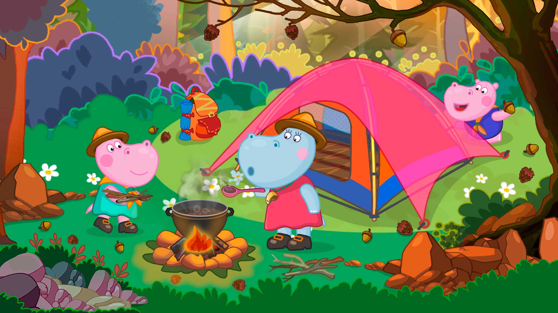 اسکرین شات 6 بازی Scout adventures. Camping