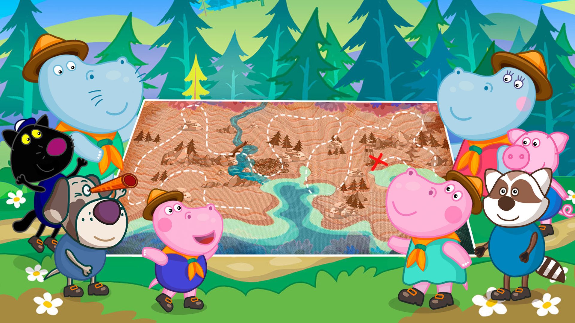 اسکرین شات 3 بازی Scout adventures. Camping