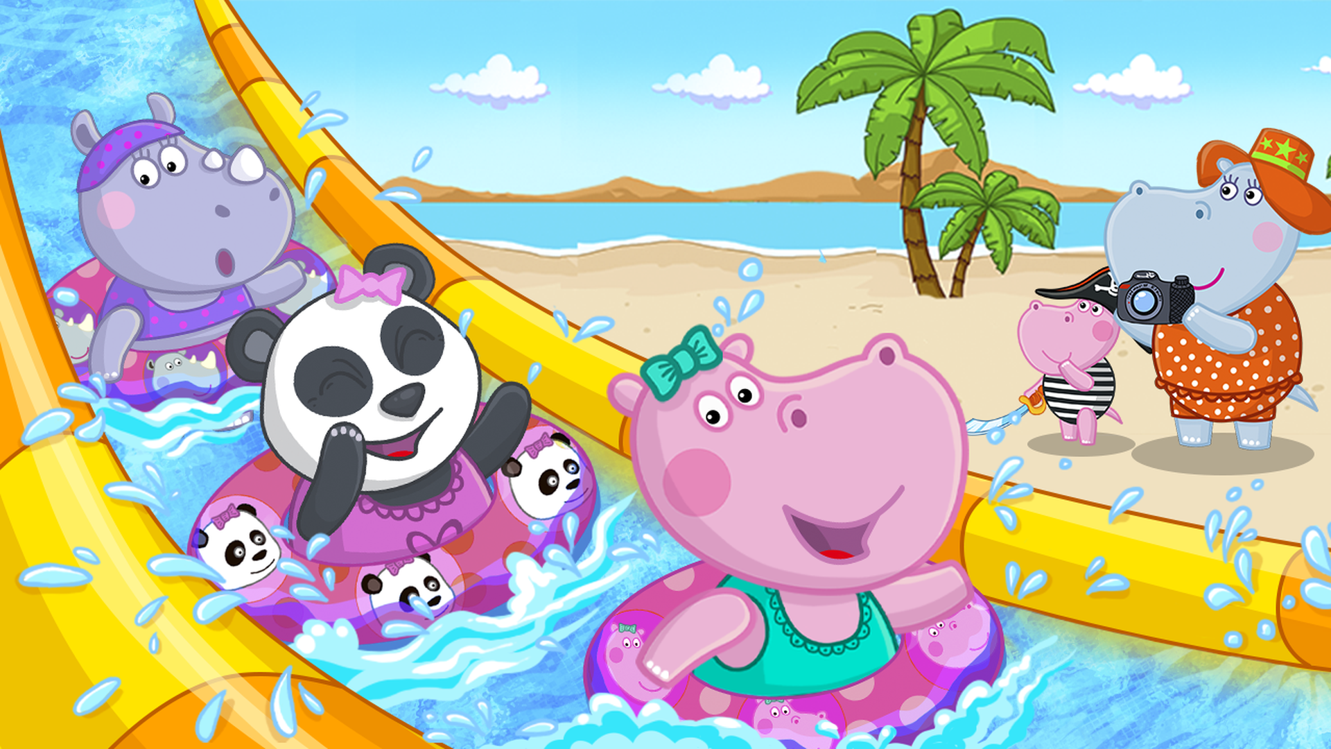 اسکرین شات 7 بازی Water Park: Fun Water Slides