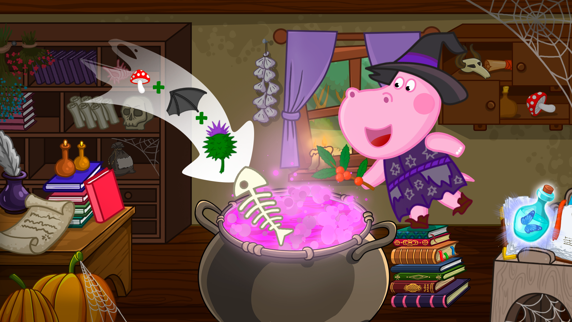 اسکرین شات 2 بازی Magic school: Little witch