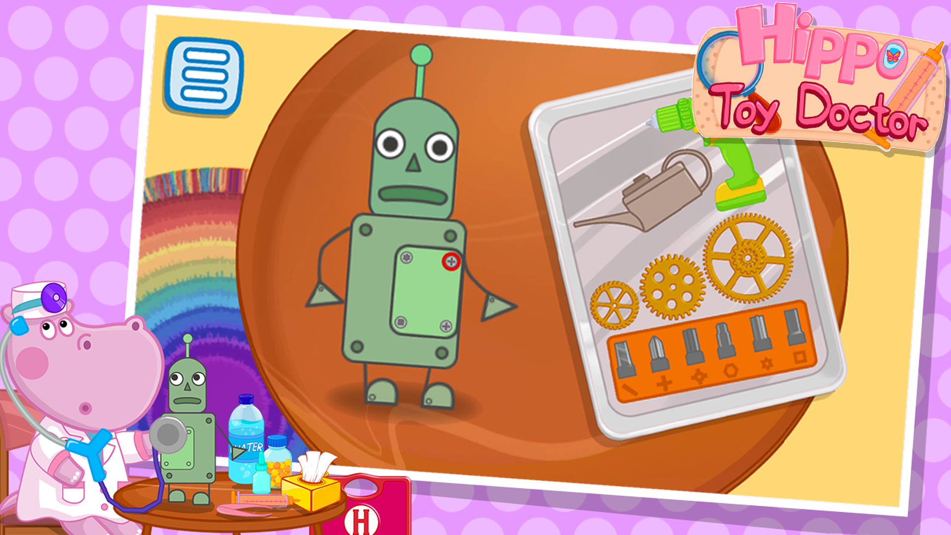 اسکرین شات 3 بازی Kids doctor: Hospital for doll