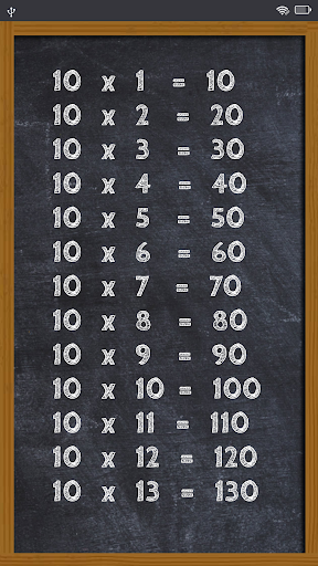 اسکرین شات 2 برنامه Math Tables 1-100 | Learn Multiplication Tables