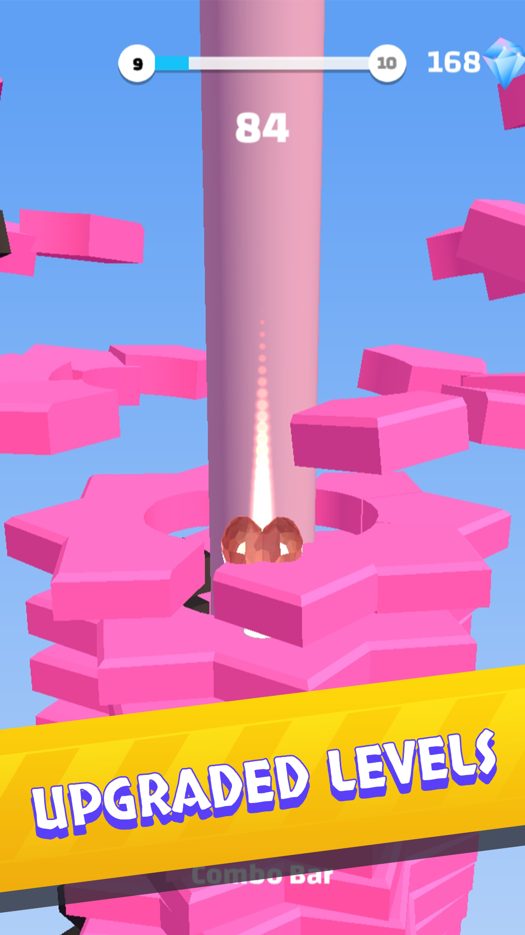 اسکرین شات 1 بازی Helix Stack Jump: Smash Ball