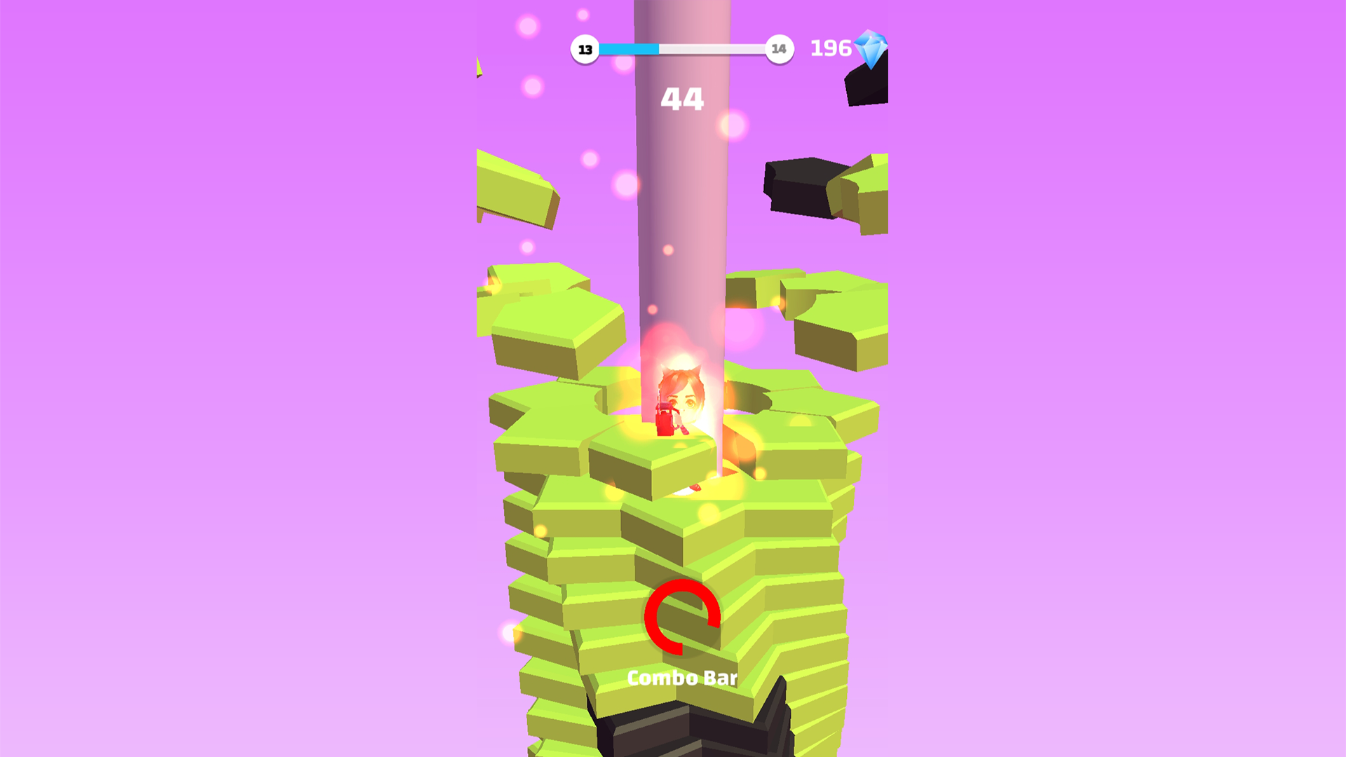 اسکرین شات 6 بازی Helix Stack Jump: Smash Ball