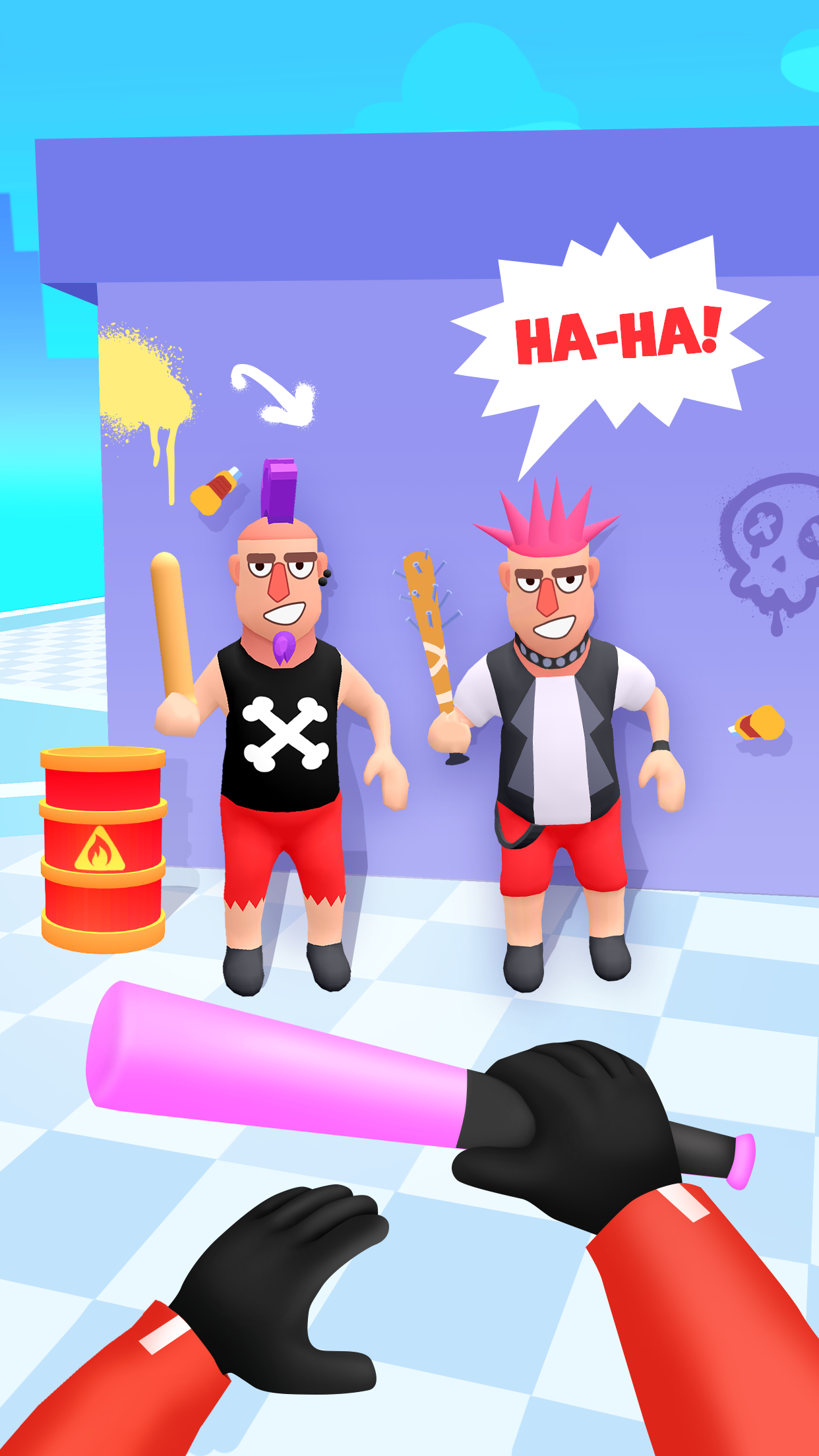 اسکرین شات 2 بازی Hit Master 3D - Knife Assassin
