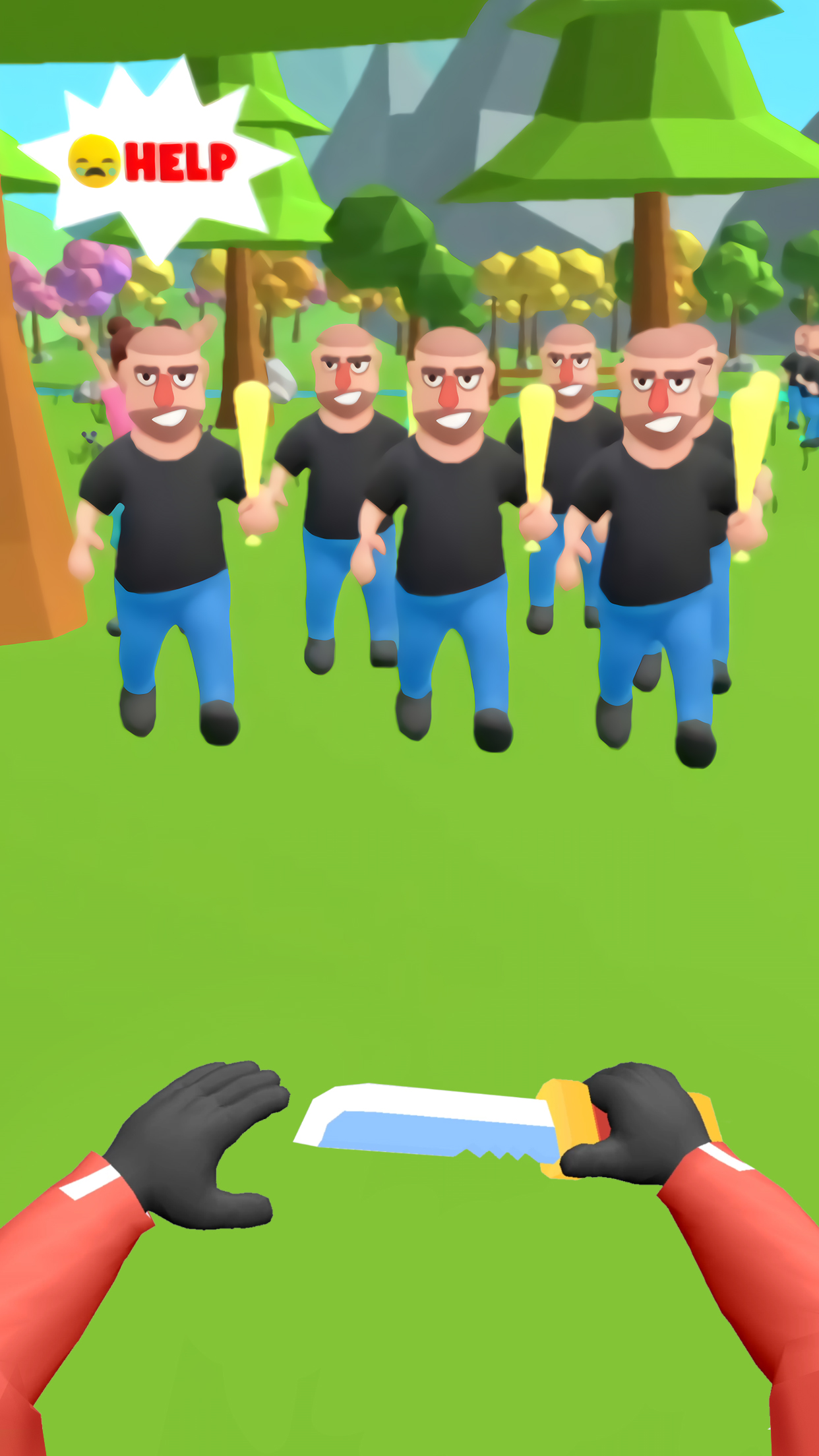 اسکرین شات 3 بازی Hit Master 3D - Knife Assassin