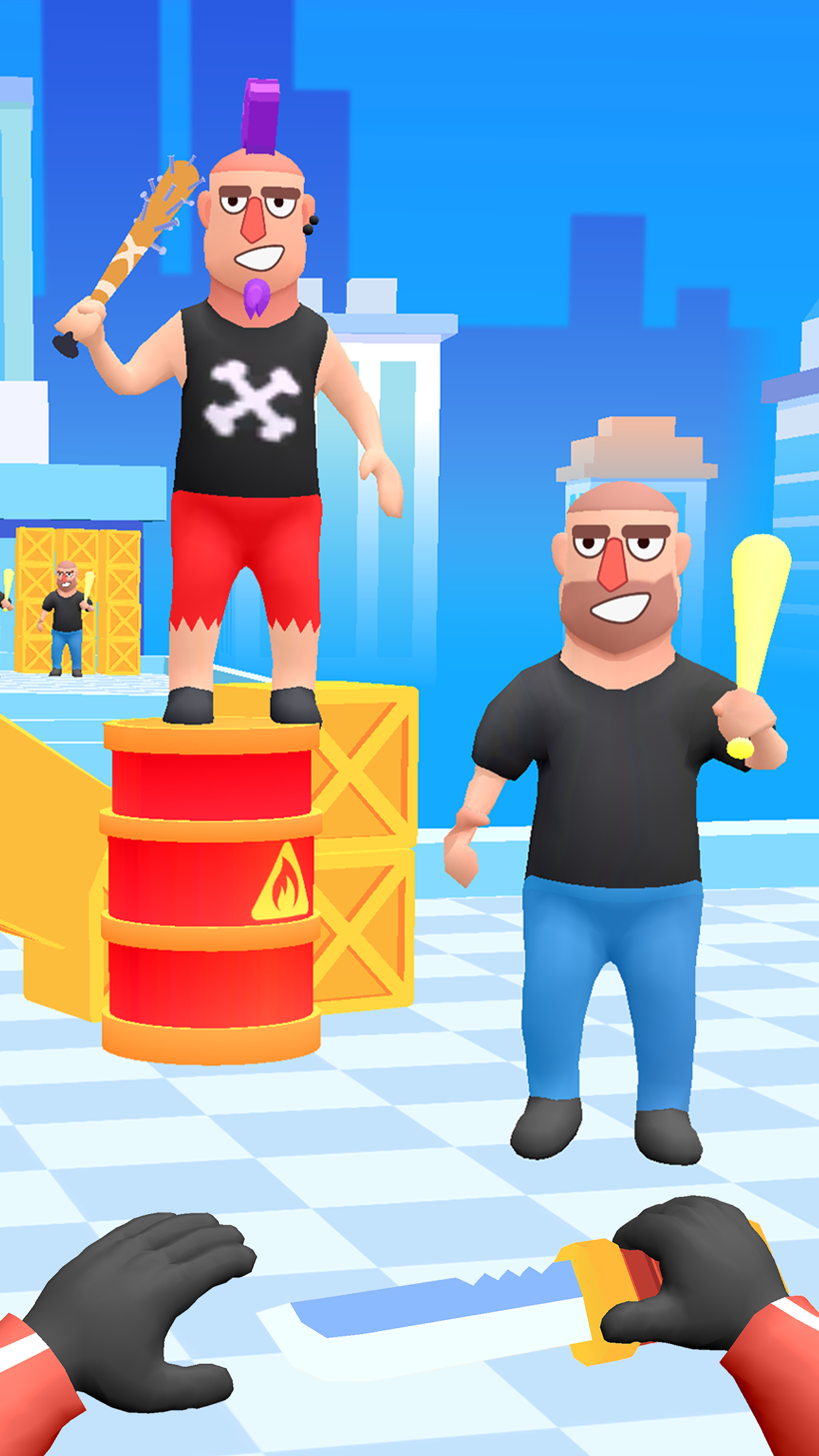 اسکرین شات 5 بازی Hit Master 3D - Knife Assassin