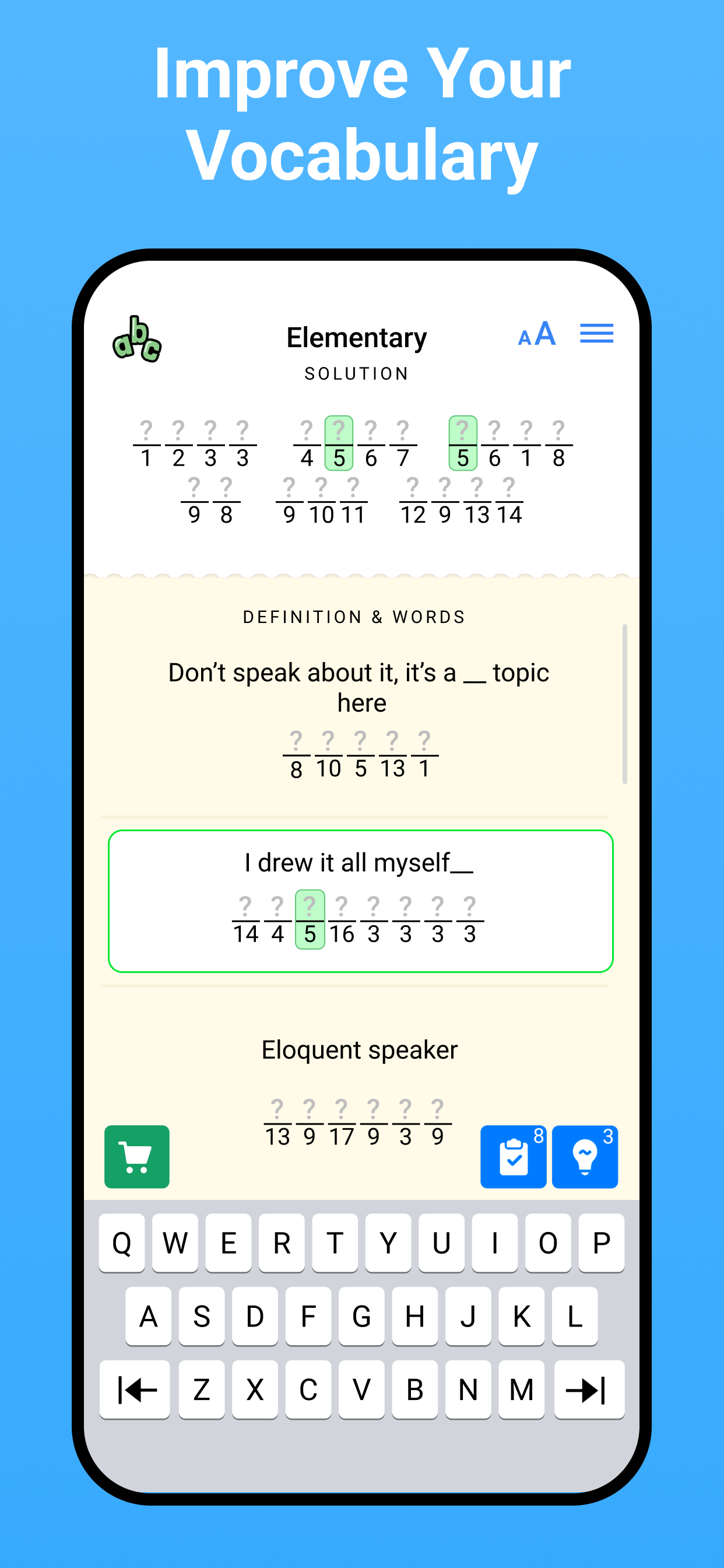 اسکرین شات 7 بازی Figgerits - Word Puzzle Game