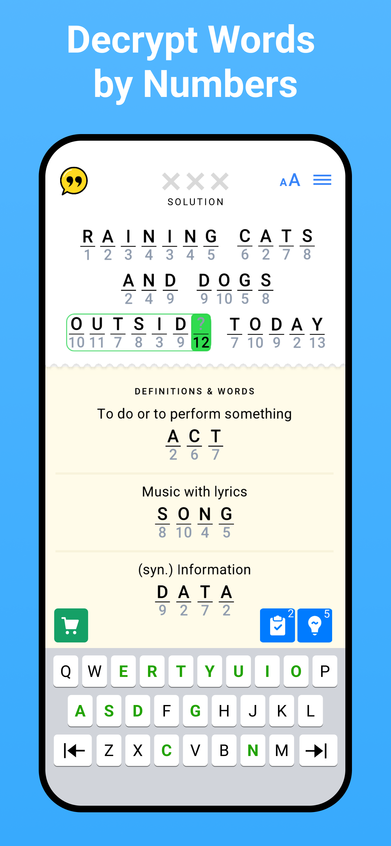 اسکرین شات 2 بازی Figgerits - Word Puzzle Game