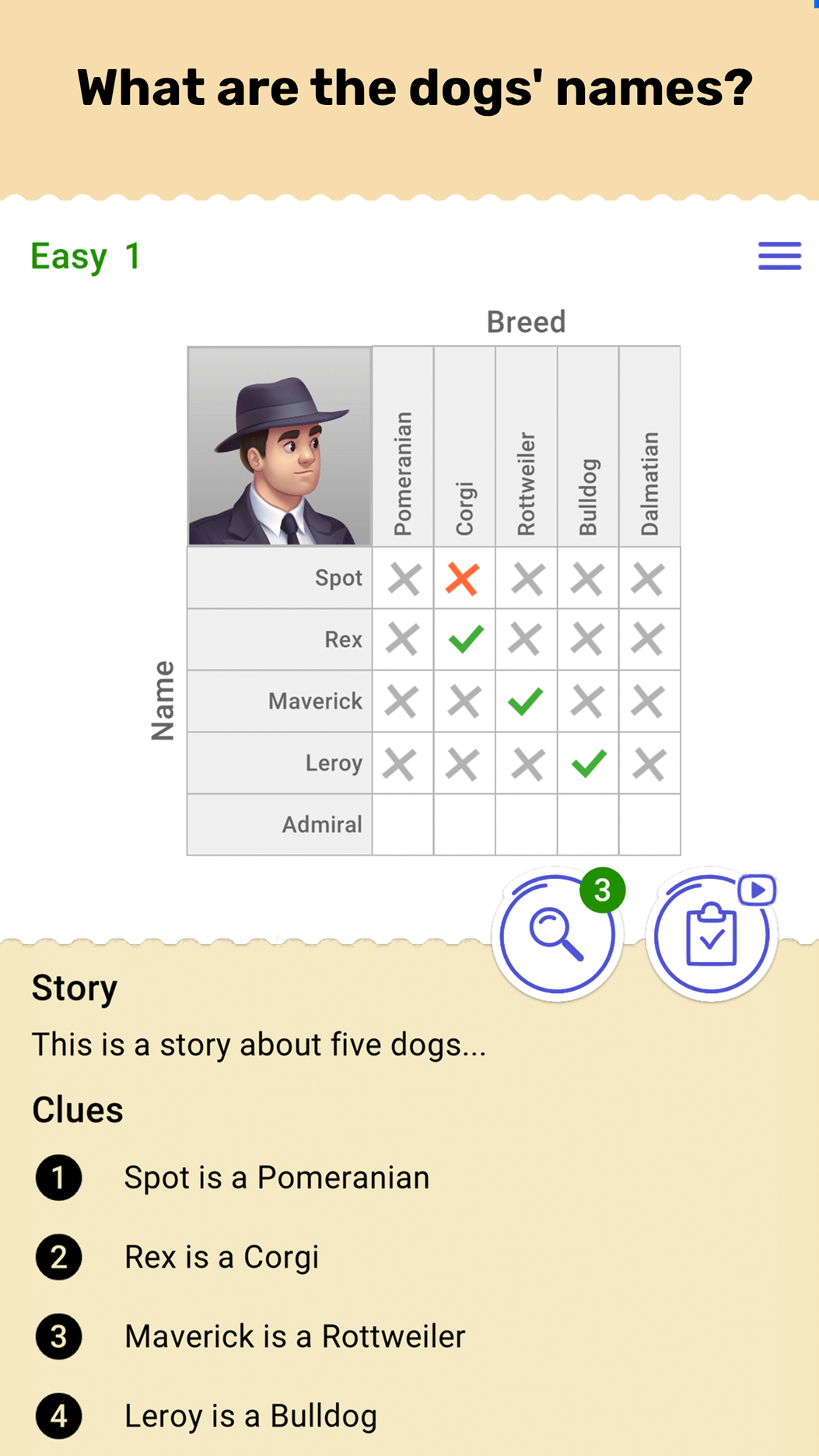 اسکرین شات 1 بازی Cross Logic: Smart Puzzle Game