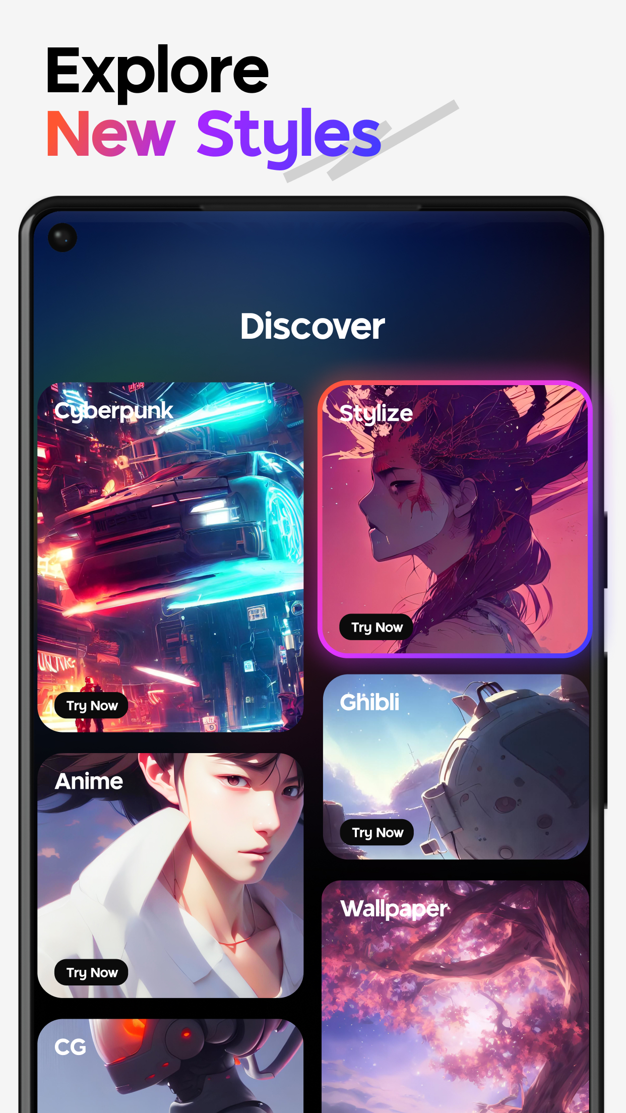 اسکرین شات 3 برنامه AI Art Generator - HitPaw
