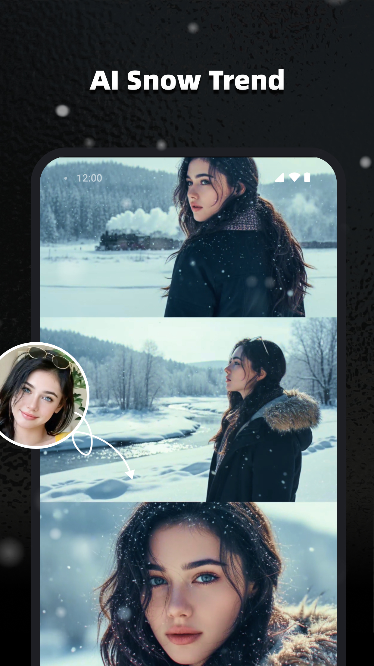 اسکرین شات 1 برنامه AI Marvels - AI Photo & Video