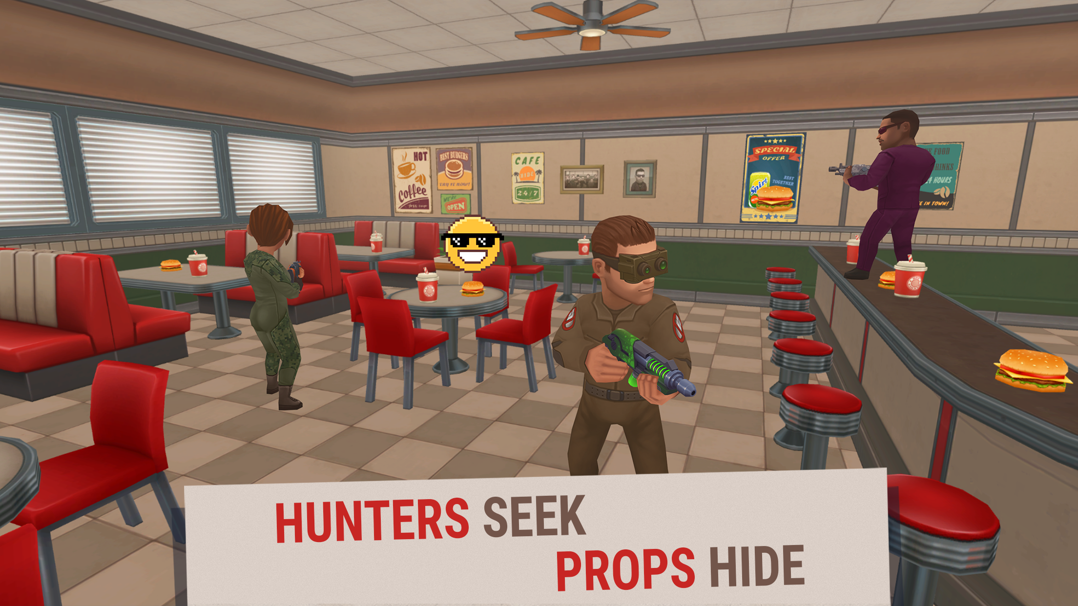 اسکرین شات 2 بازی Hide Online - Prop Hunt