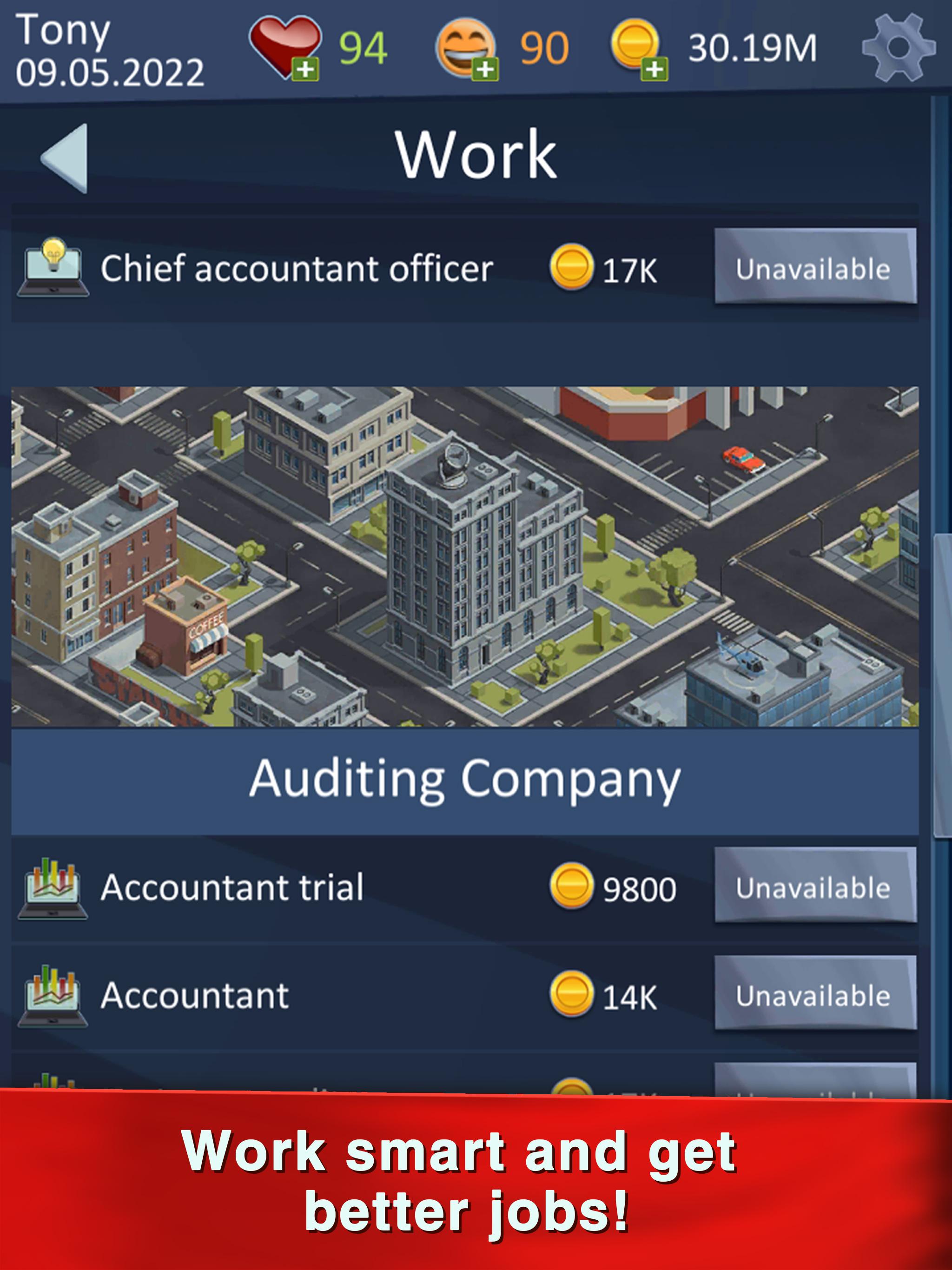 اسکرین شات 4 بازی Hit the Bank: Life Simulator