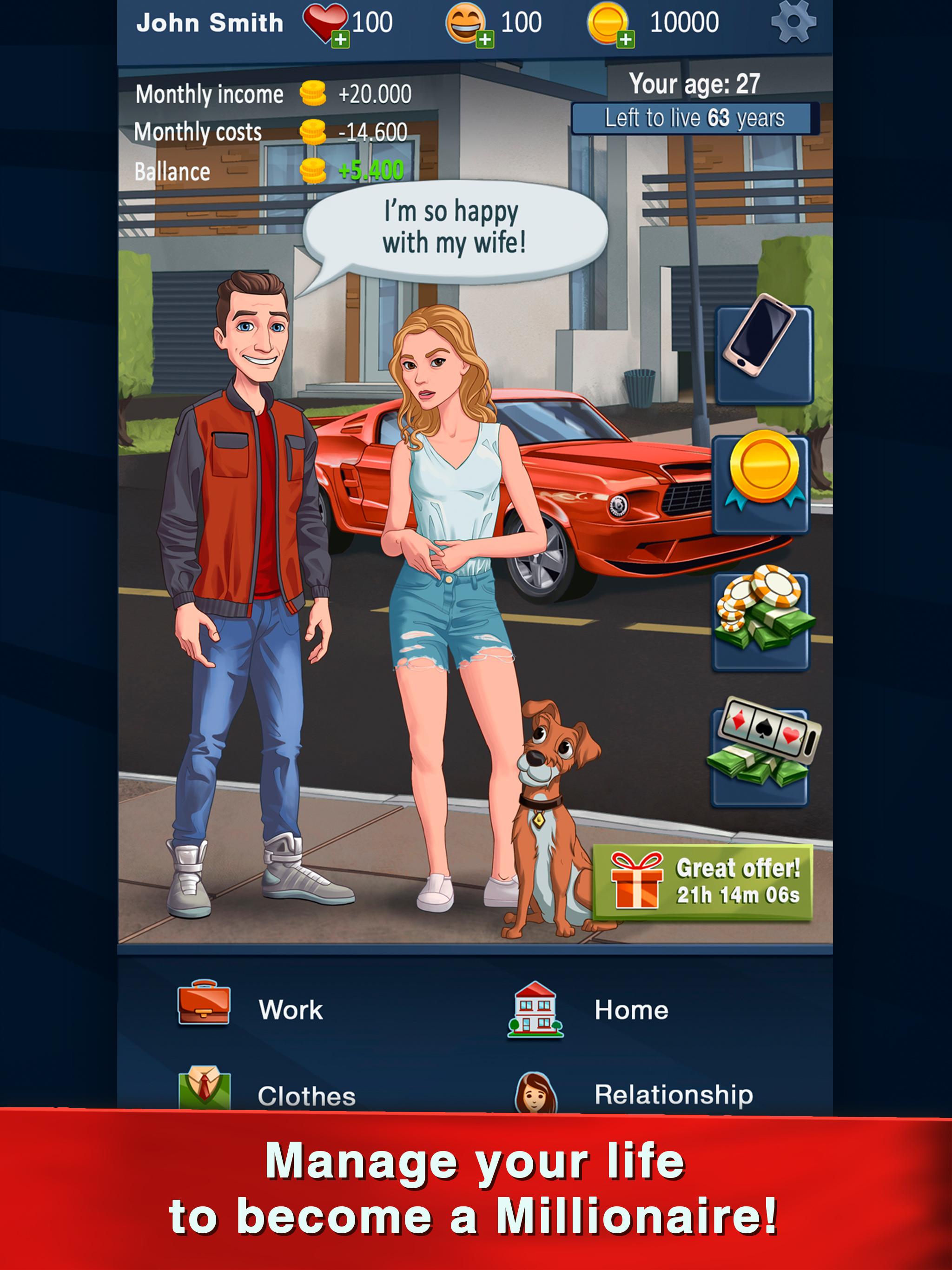 اسکرین شات 6 بازی Hit the Bank: Life Simulator
