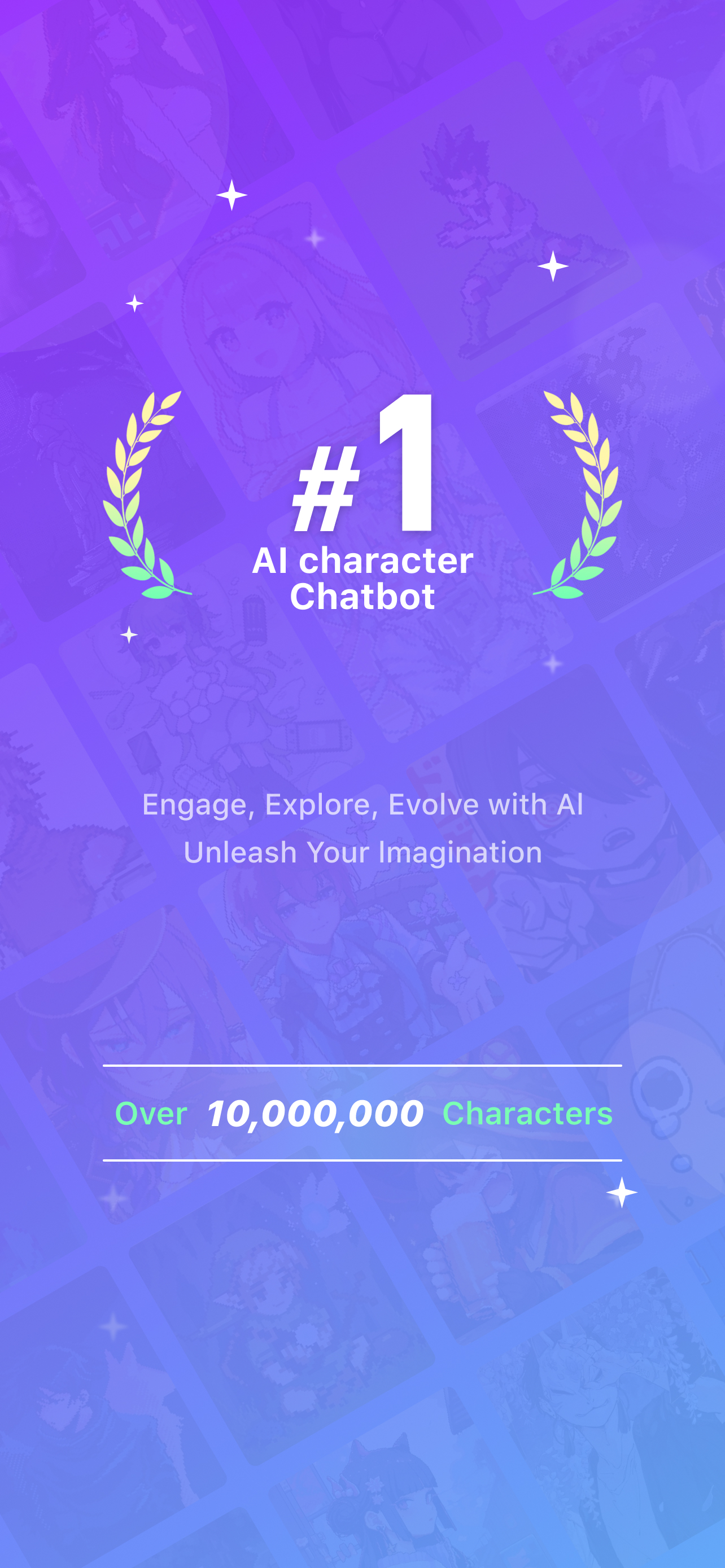 اسکرین شات 1 برنامه HiWaifu: AI Friend & Waifu Hub