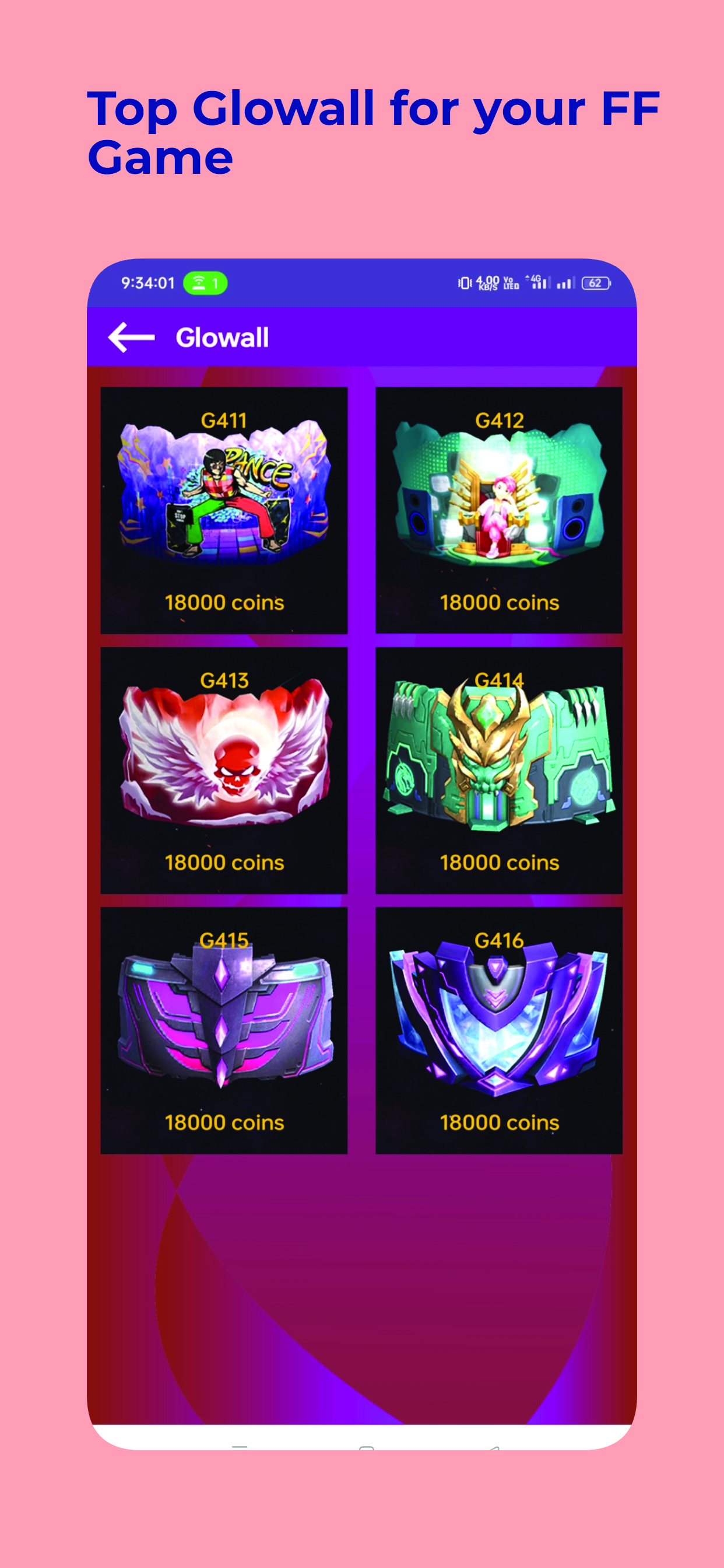 اسکرین شات 2 برنامه FFF gun skin emote bundle