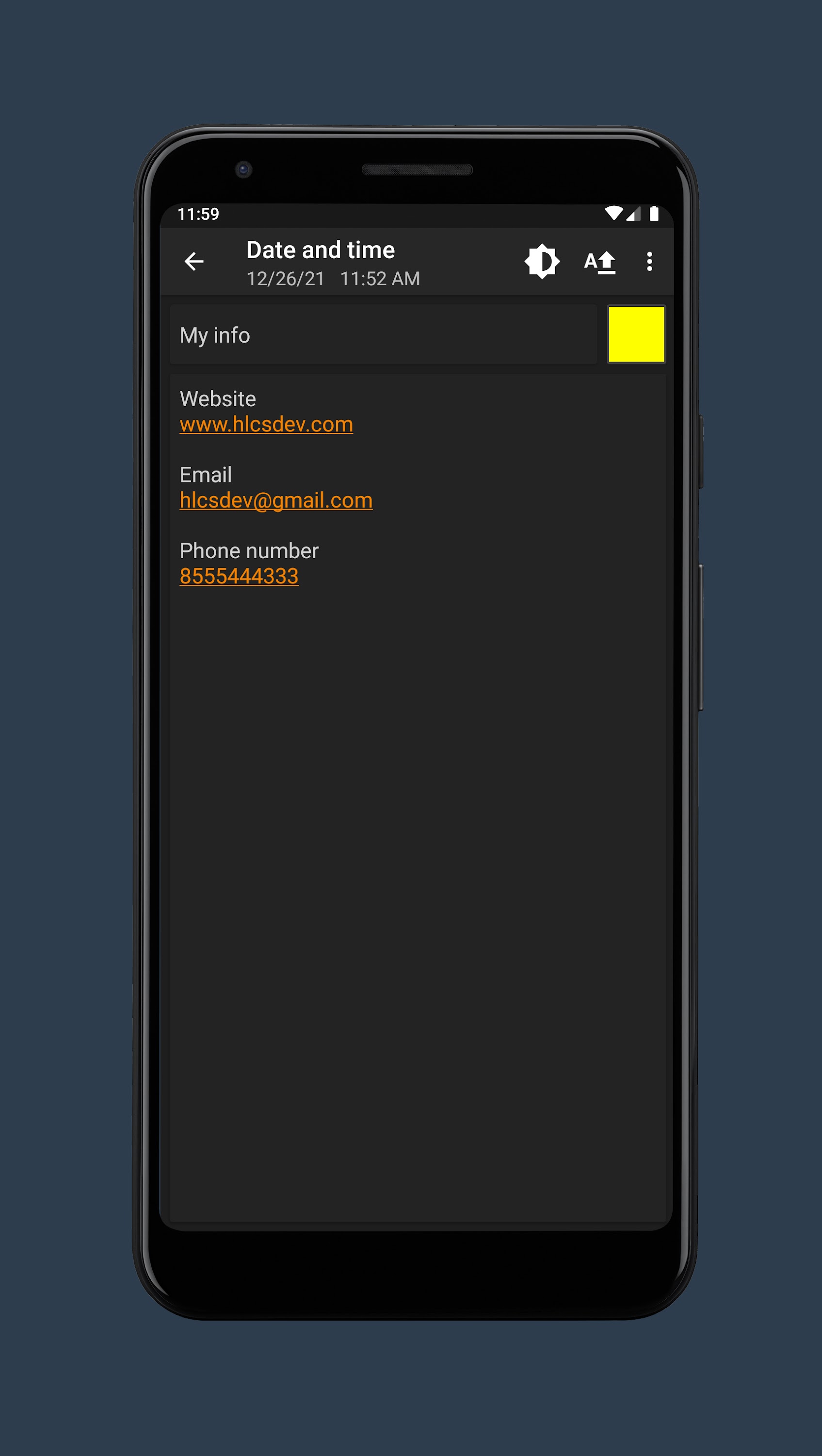 اسکرین شات 8 برنامه Notepad Notes