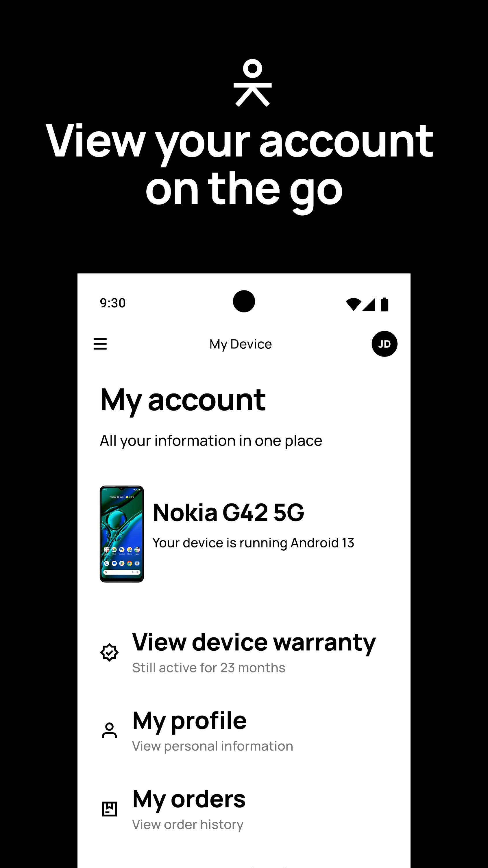 اسکرین شات 4 برنامه My Device by HMD
