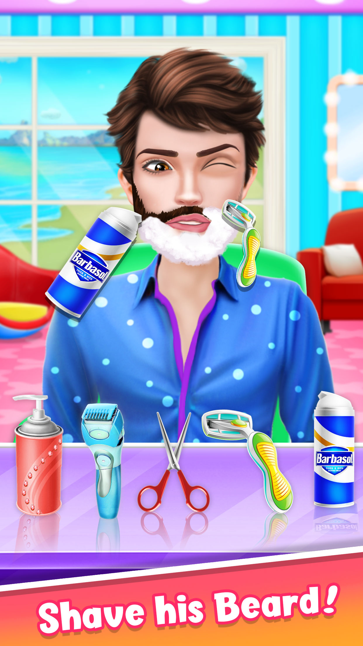 اسکرین شات 4 بازی Barber Shop-Beard & Hair Salon