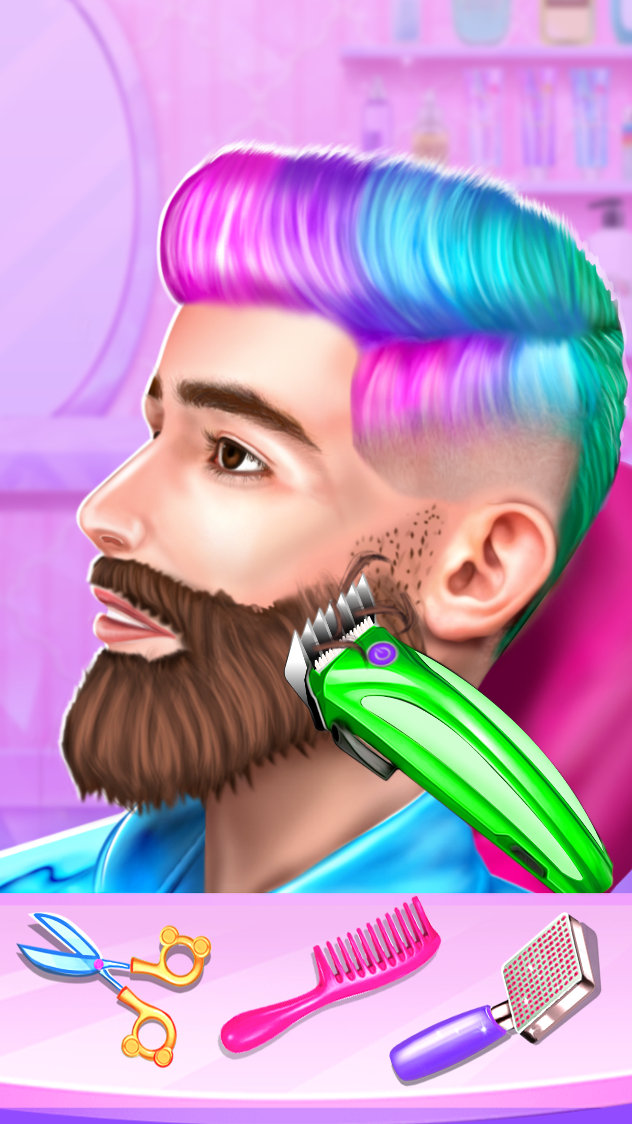 اسکرین شات 3 بازی Barber Shop-Beard & Hair Salon