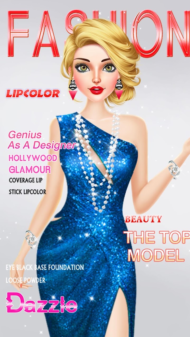 اسکرین شات 7 بازی Model Fashion Red Carpet: Dress Up Game For Girls