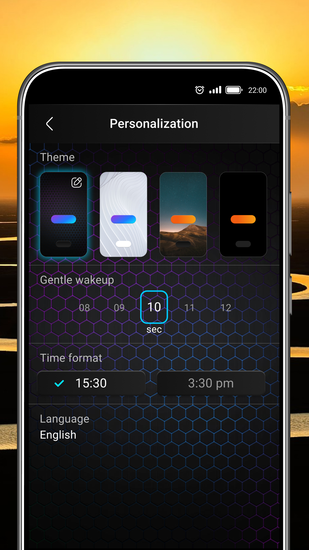 اسکرین شات 5 برنامه Music Alarm Clock - Alarmus
