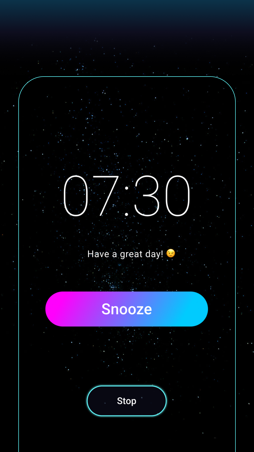 اسکرین شات 1 برنامه Music Alarm Clock - Jinglist