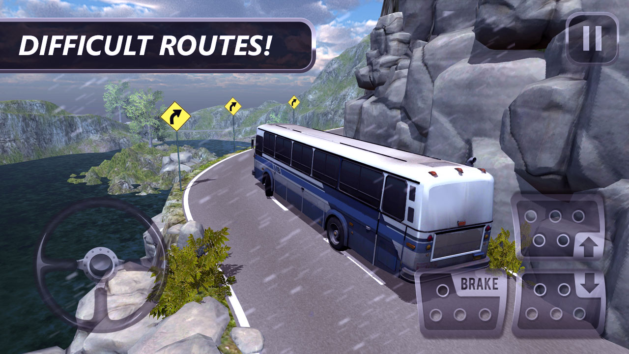 اسکرین شات 4 بازی Bus Driving Games - Bus Games