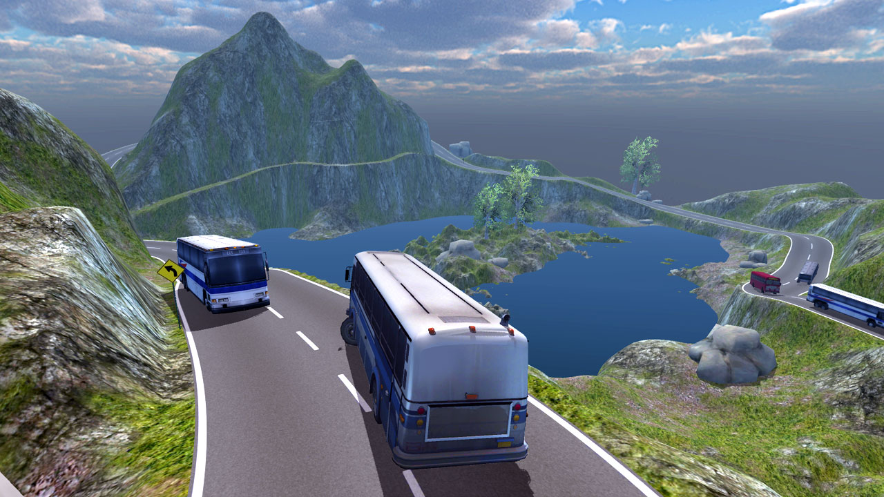 اسکرین شات 5 بازی Bus Driving Games - Bus Games