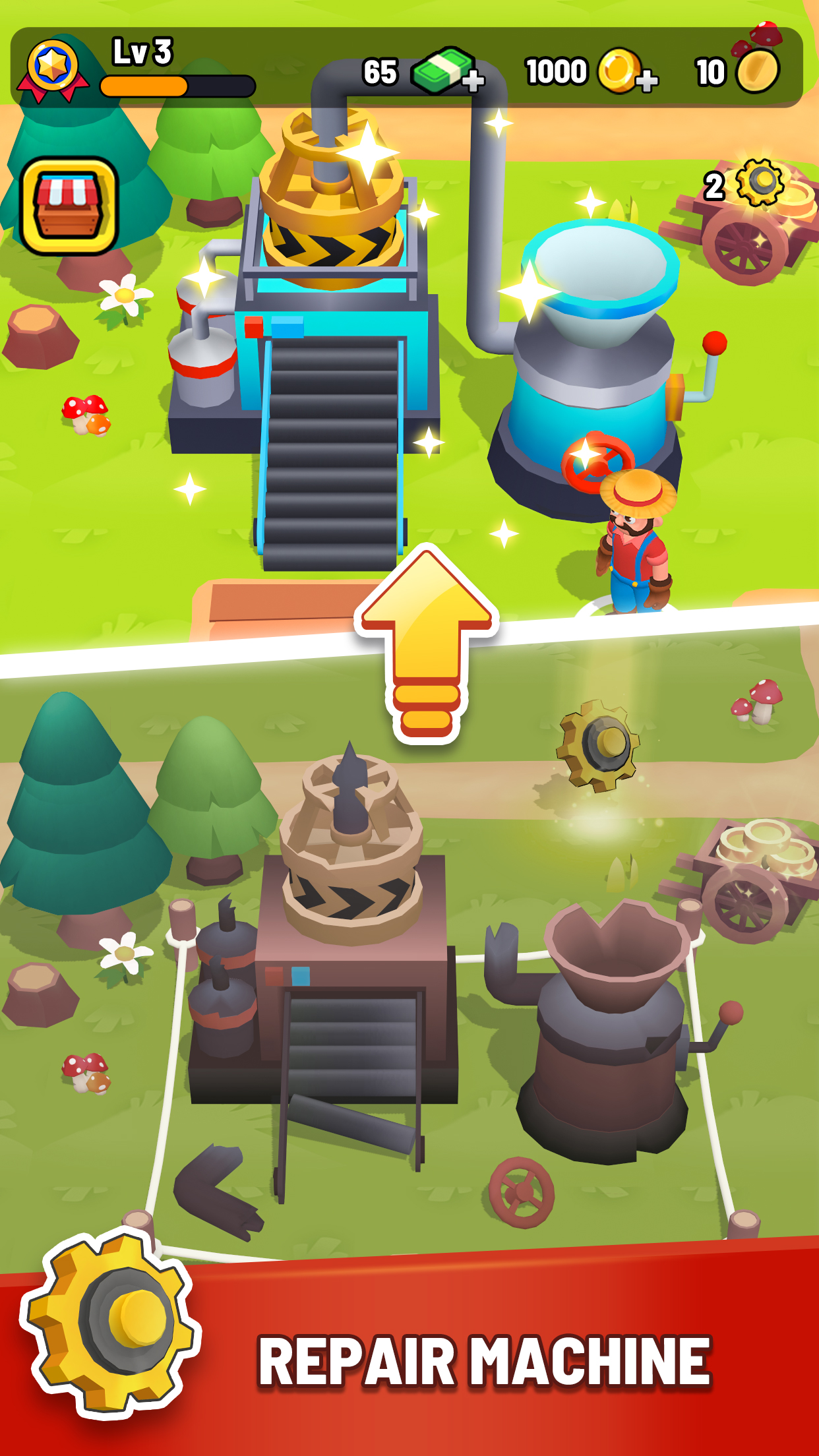 اسکرین شات 4 بازی My Perfect Farm:Farming Island