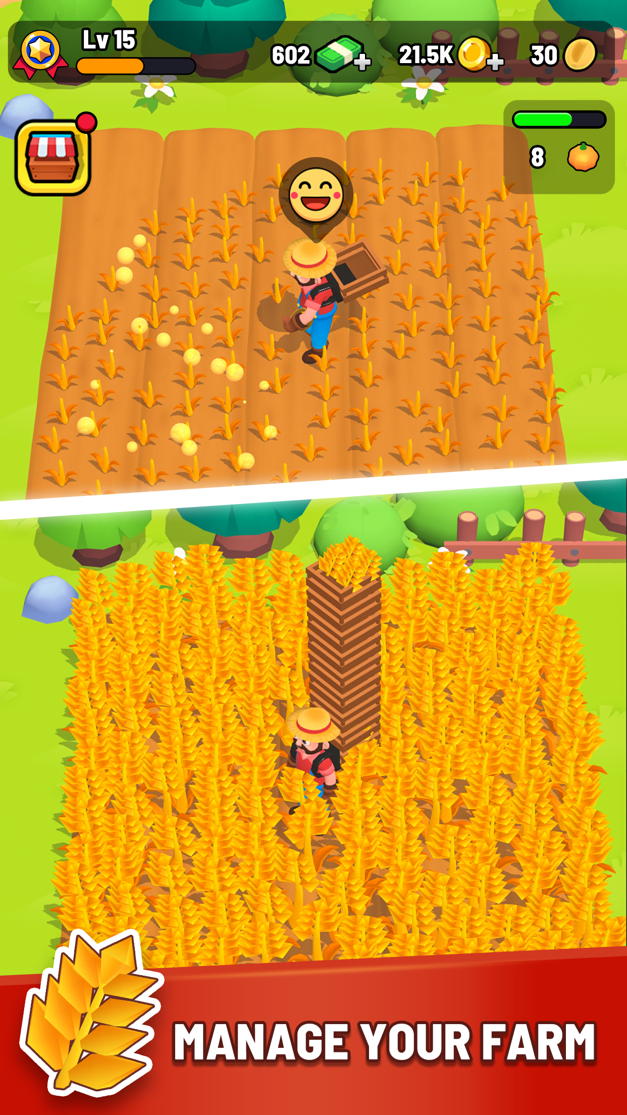 اسکرین شات 1 بازی My Perfect Farm:Farming Island