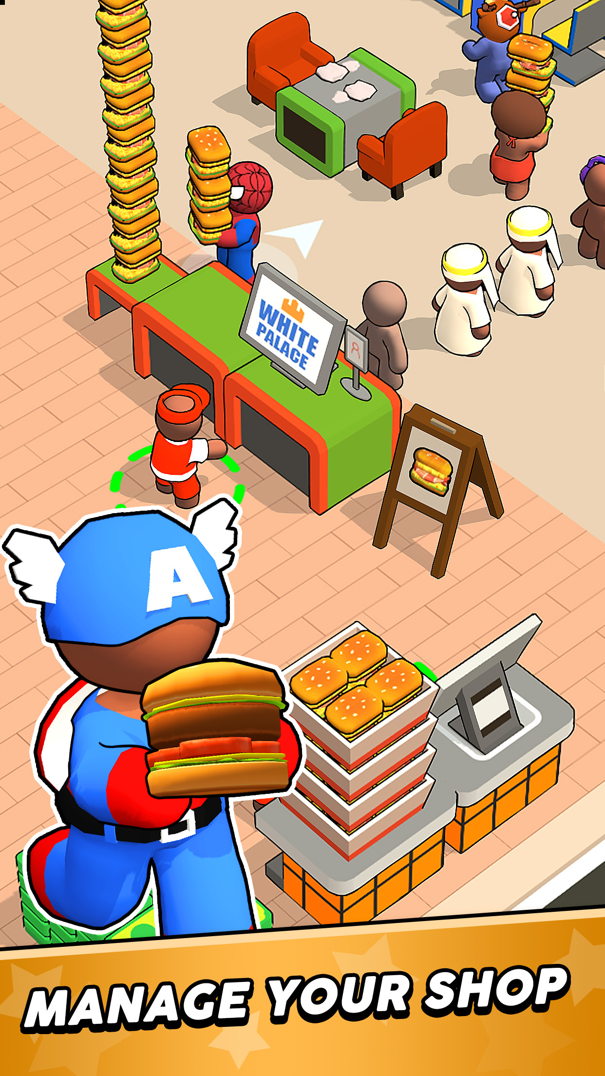 اسکرین شات 5 بازی My Perfect Burger Shop