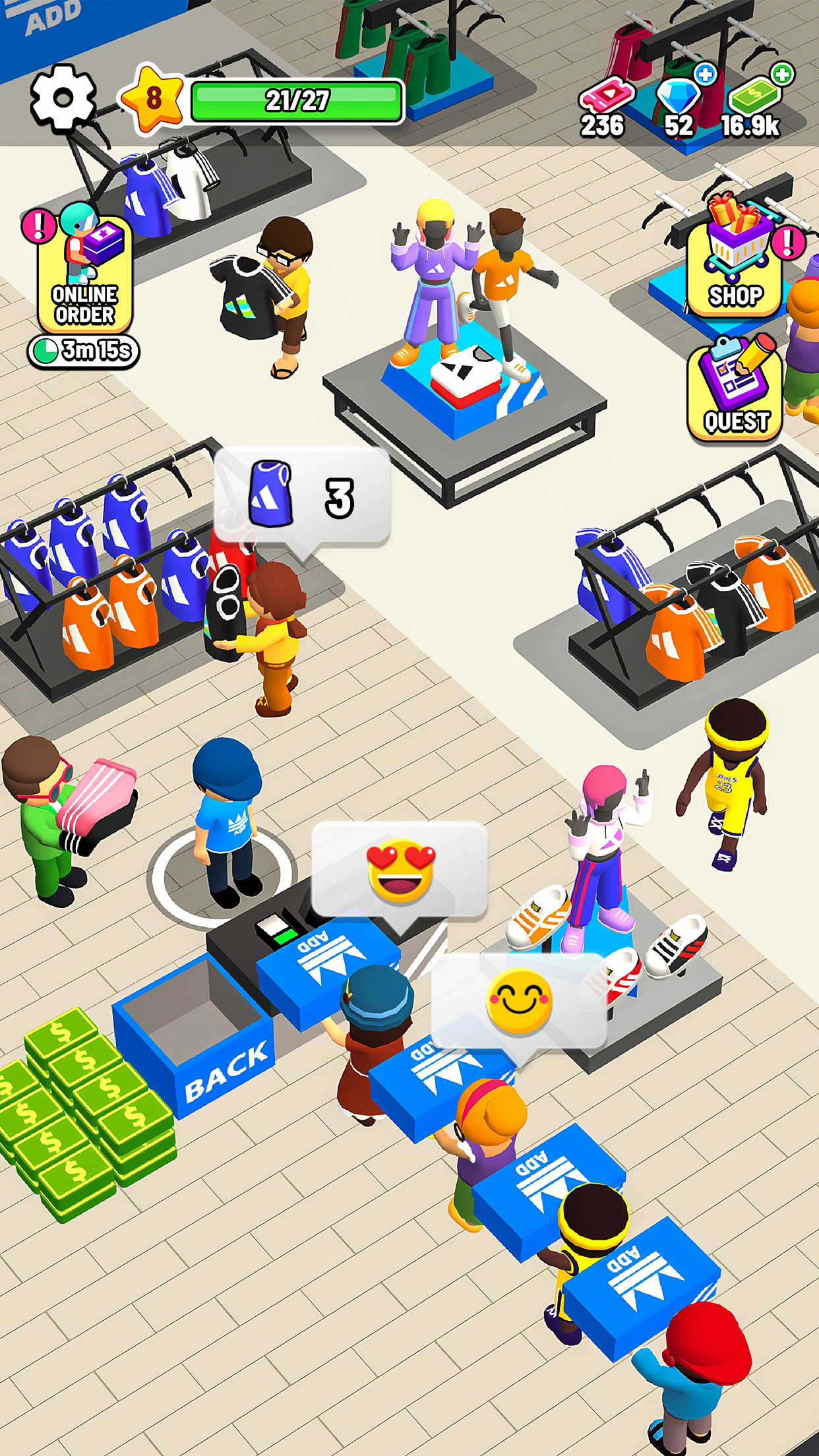 اسکرین شات 1 بازی My Perfect Mall: Shopping Mall