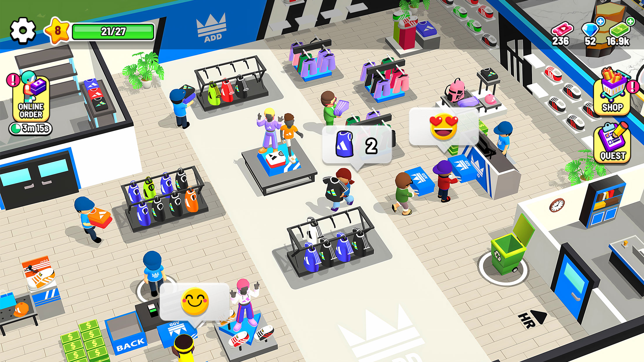 اسکرین شات 6 بازی My Perfect Mall: Shopping Mall