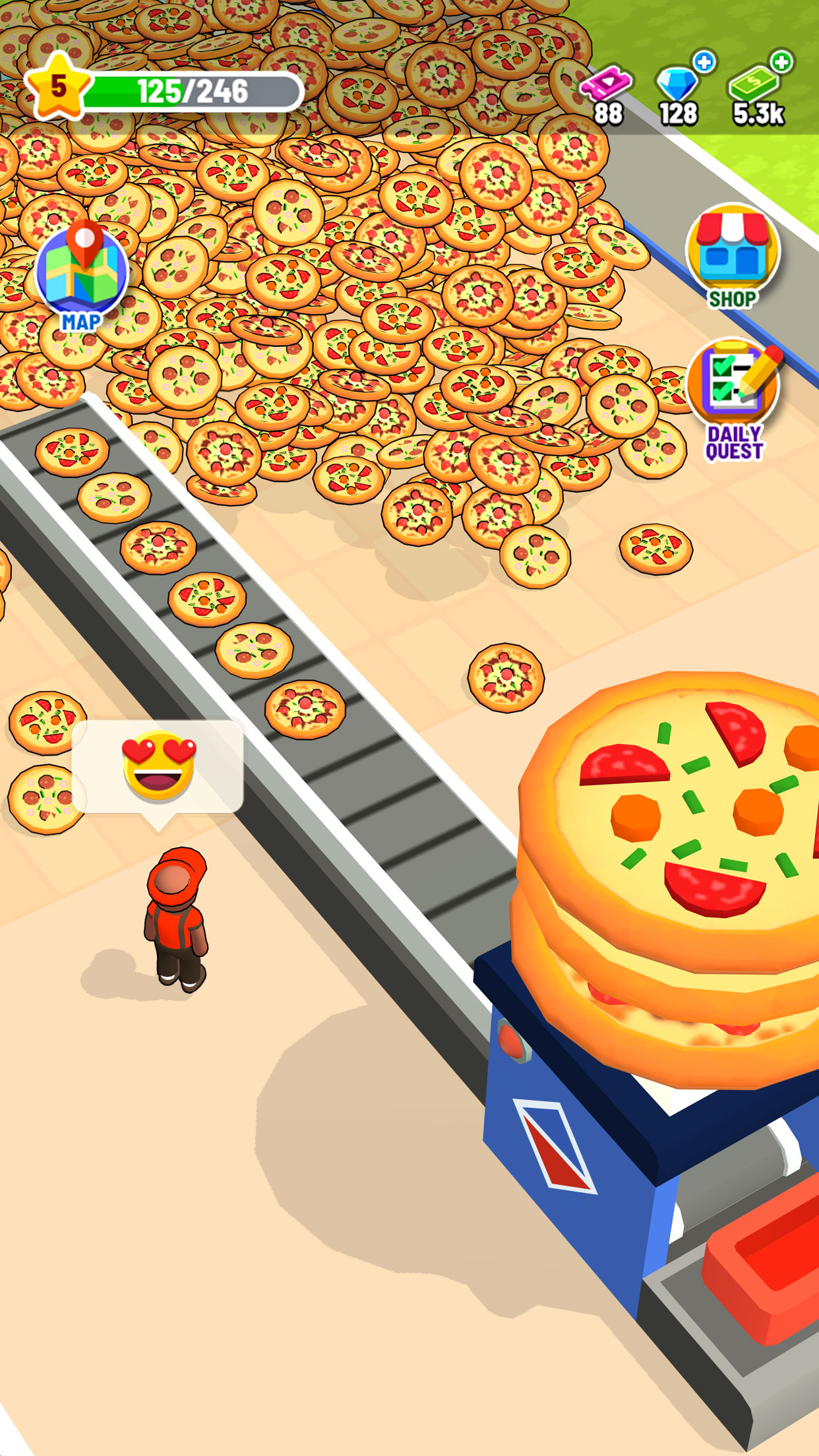اسکرین شات 1 بازی My Perfect Pizza House