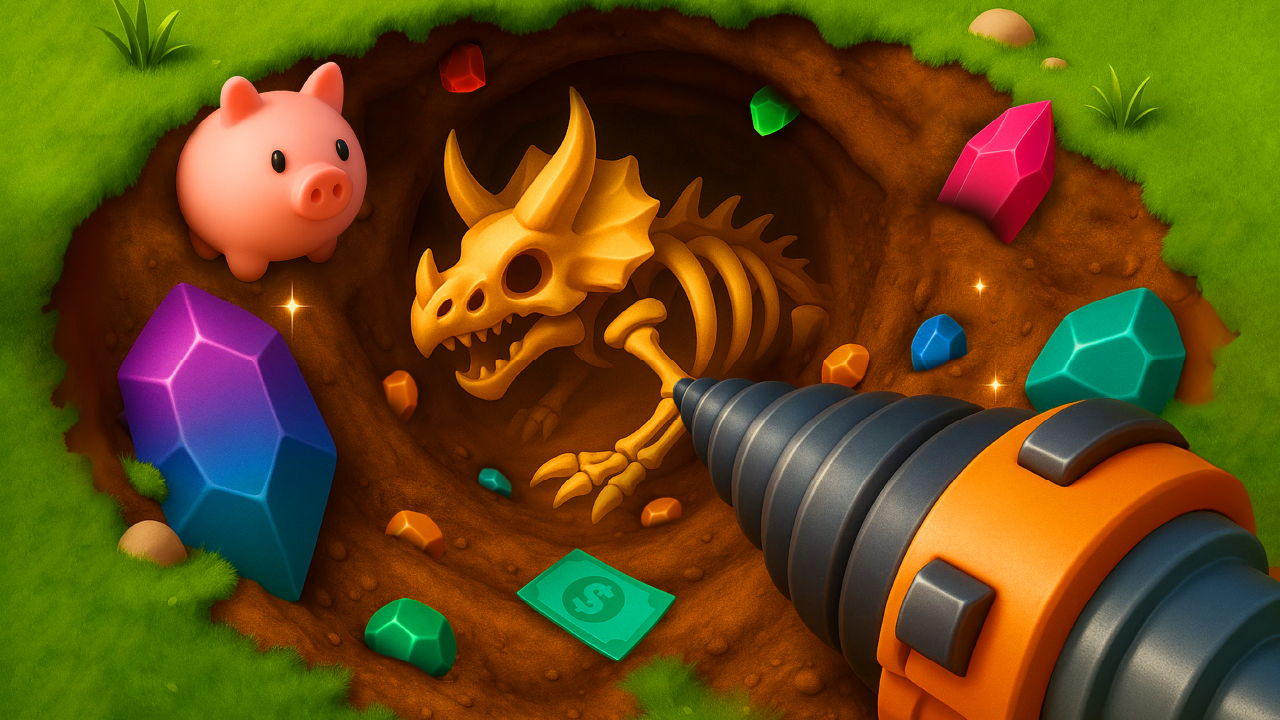 اسکرین شات 1 بازی DIY Digging Master