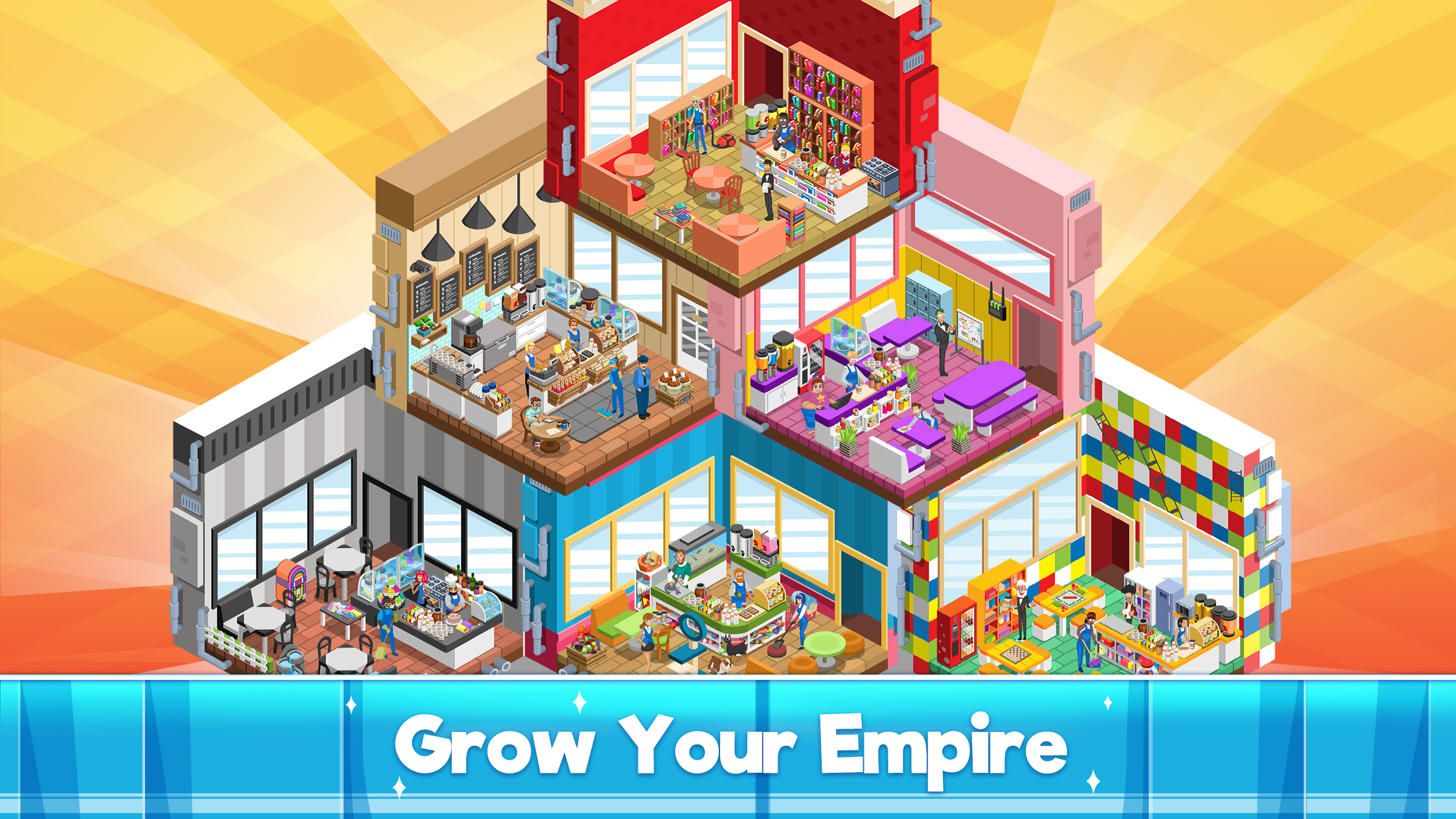 اسکرین شات 2 بازی Idle Cafe Tycoon: Coffee Shop