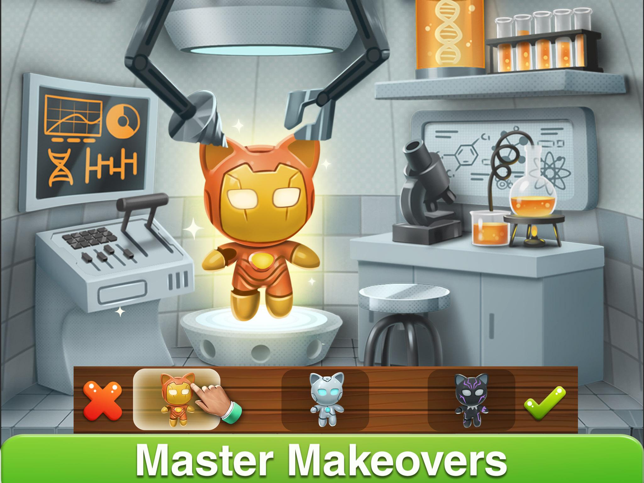 اسکرین شات 5 بازی Cat Home Design: Makeover Game