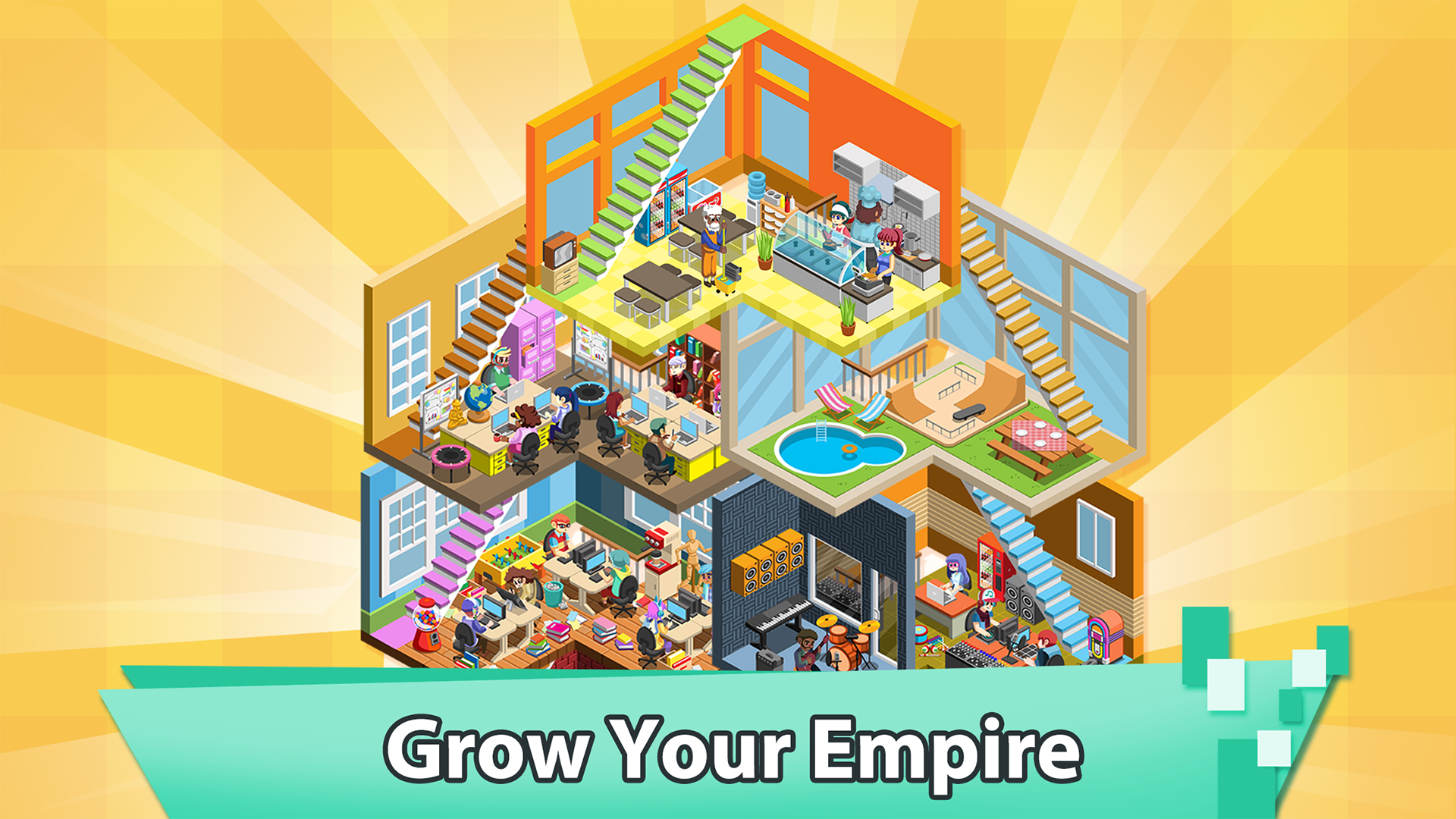 اسکرین شات 3 بازی Video Game Tycoon idle clicker