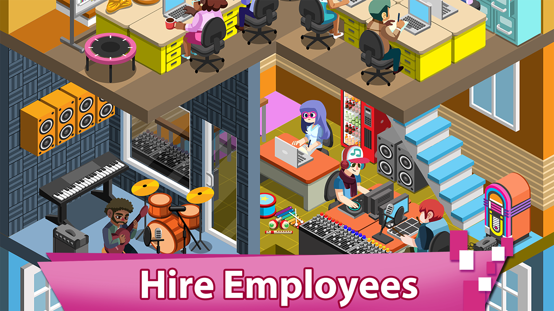 اسکرین شات 2 بازی Video Game Tycoon idle clicker