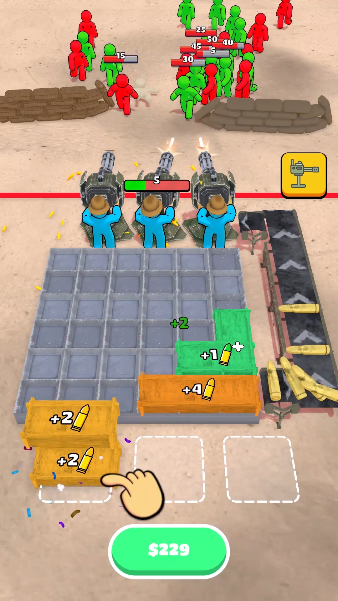 اسکرین شات 3 بازی Ammo Fever: Tower Gun Defense