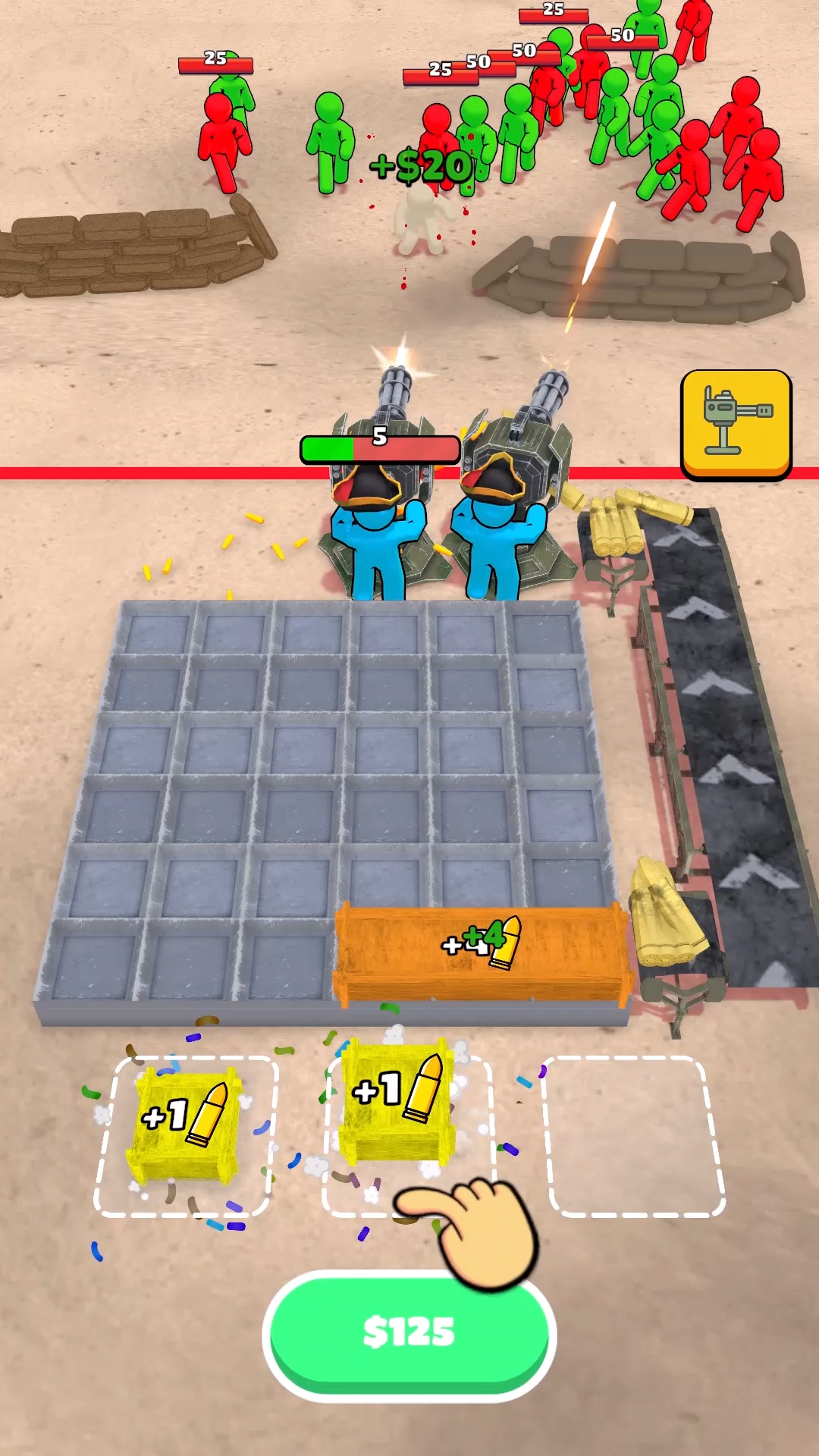 اسکرین شات 2 بازی Ammo Fever: Tower Gun Defense