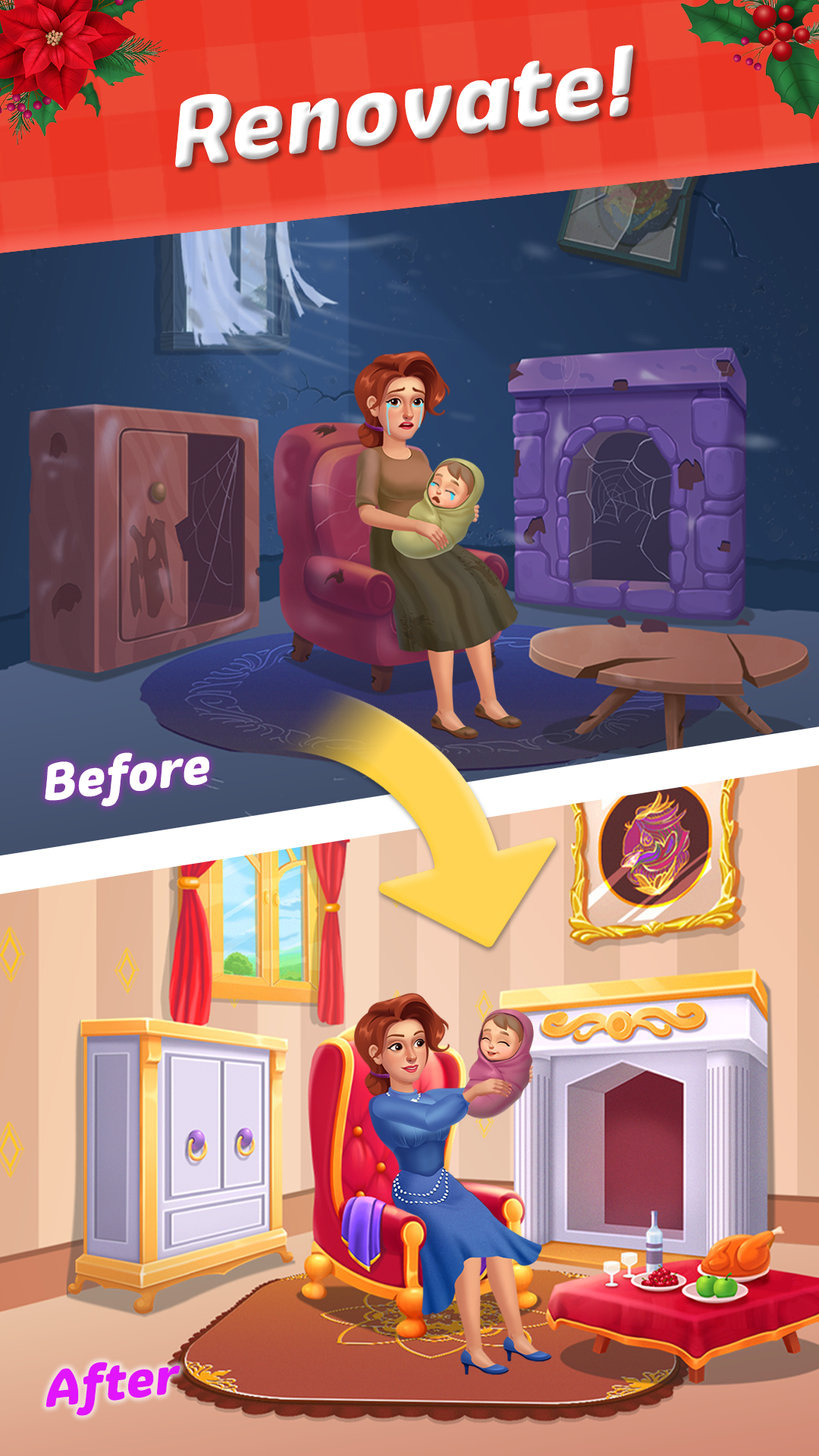 اسکرین شات 5 بازی Home Escape: Pull The Pin