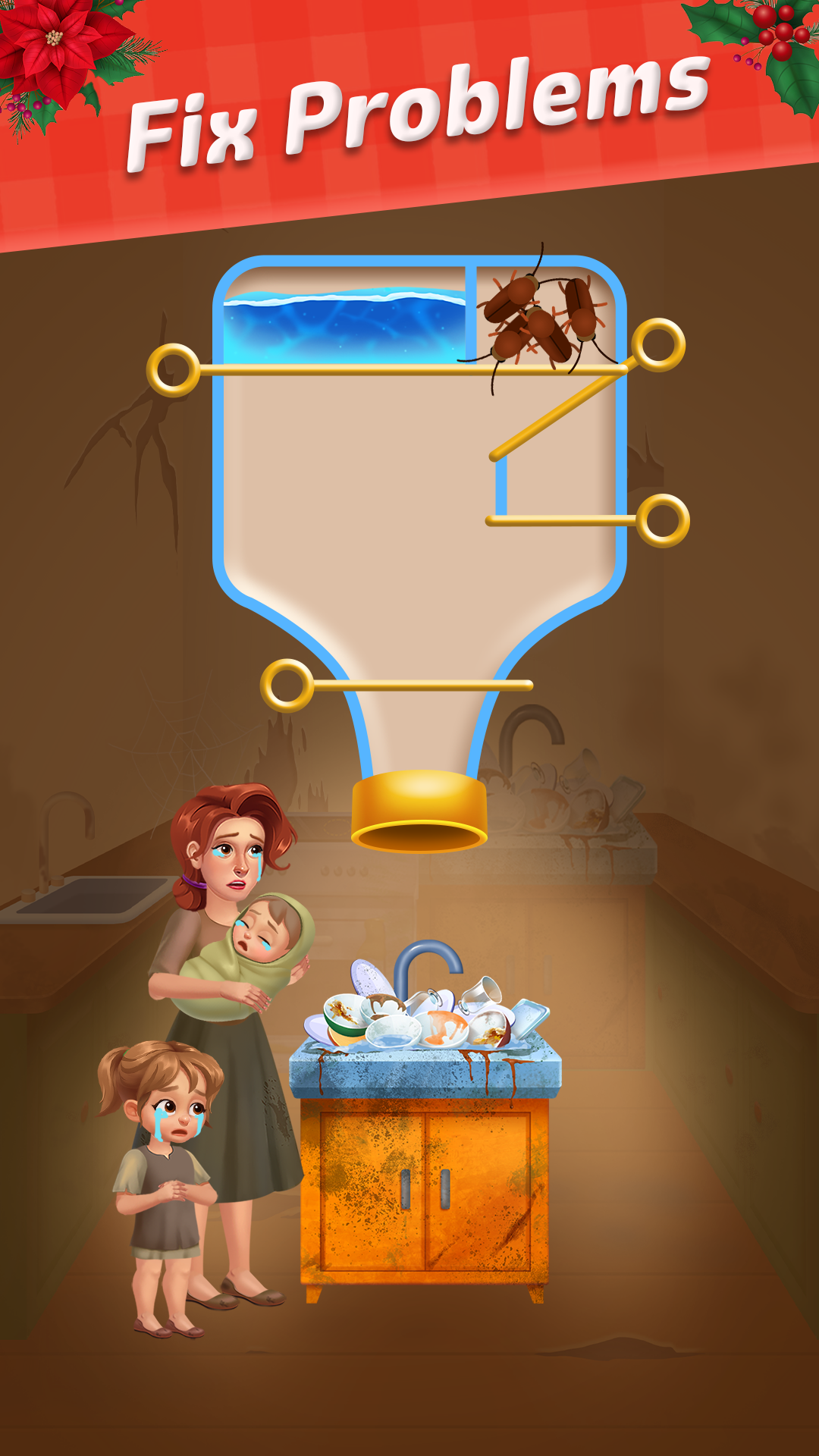 اسکرین شات 4 بازی Home Escape: Pull The Pin